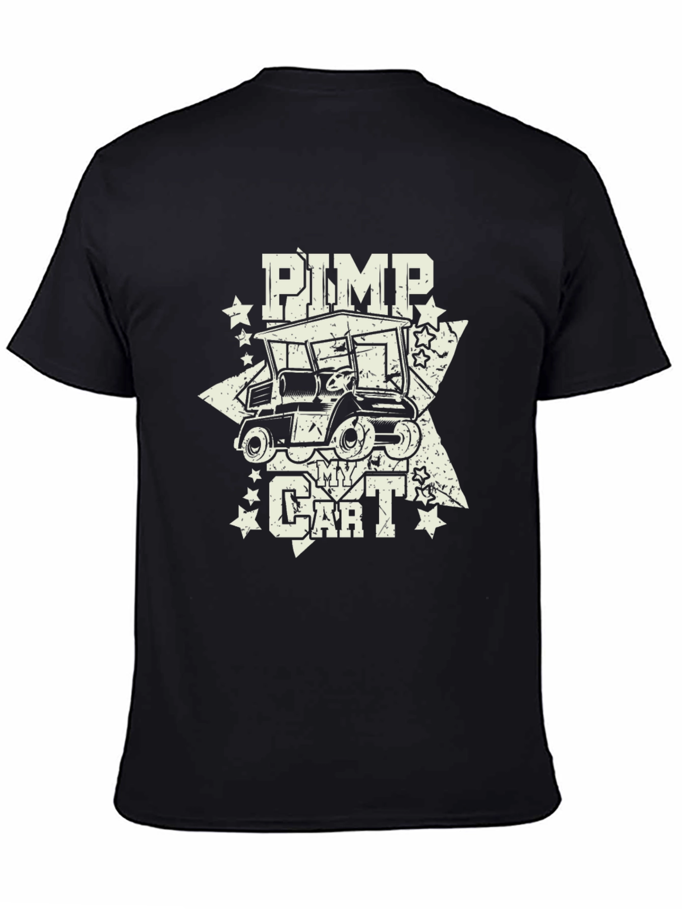 Pimp My Cart Black T-Shirt