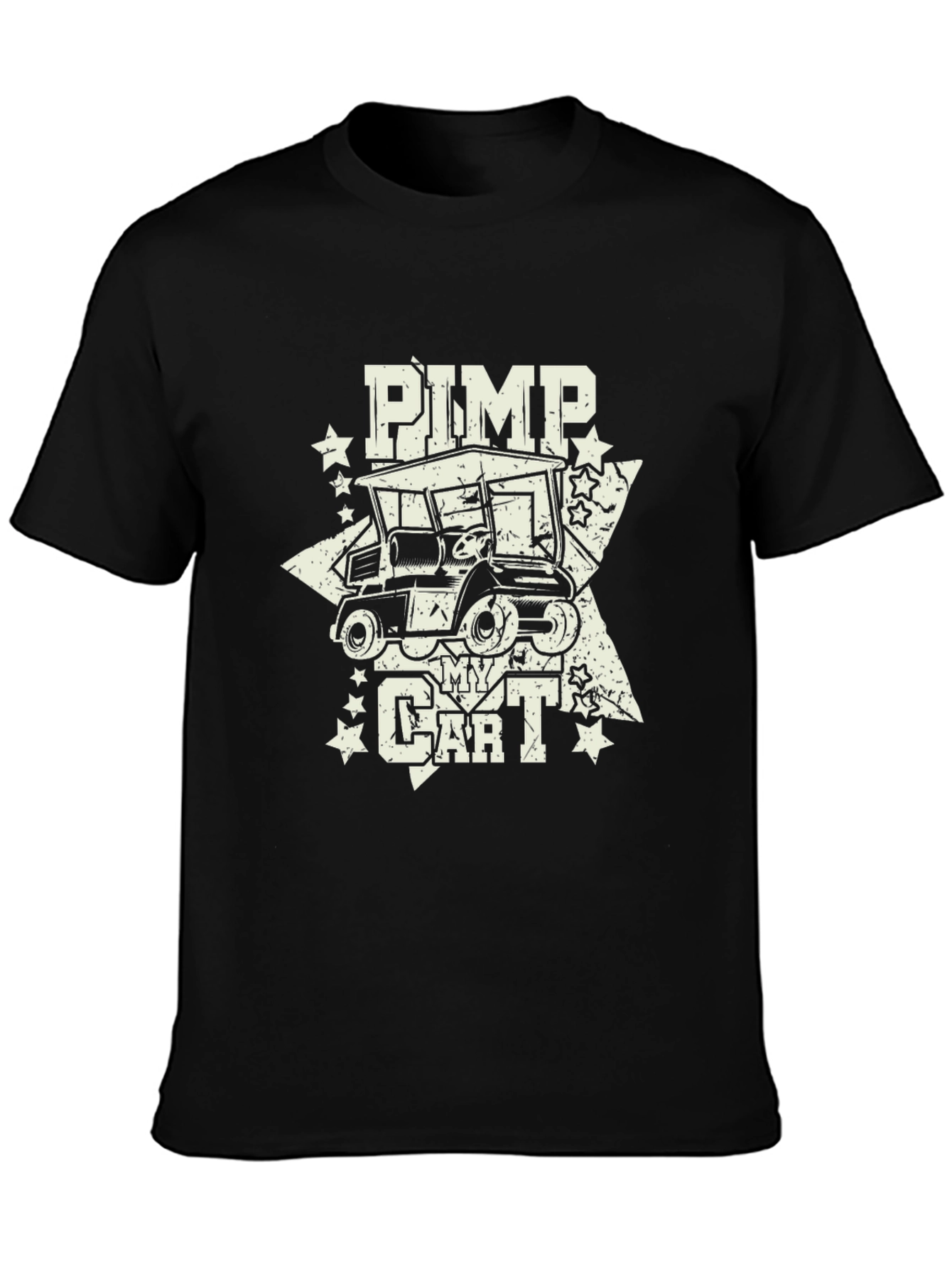 Pimp My Cart Black T-Shirt
