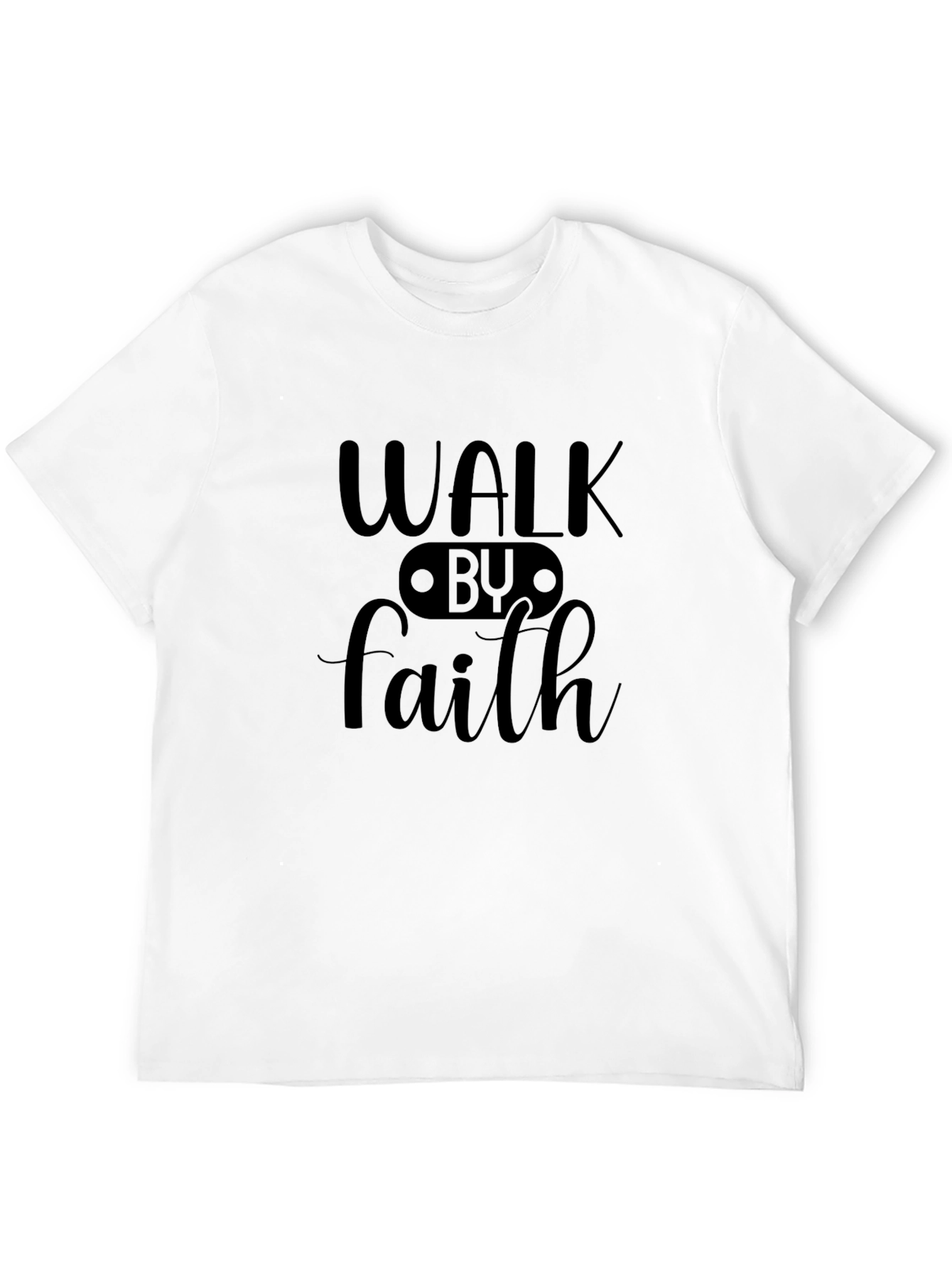 Walk by Faith T-Shirt - Inspiring Christian Apparel