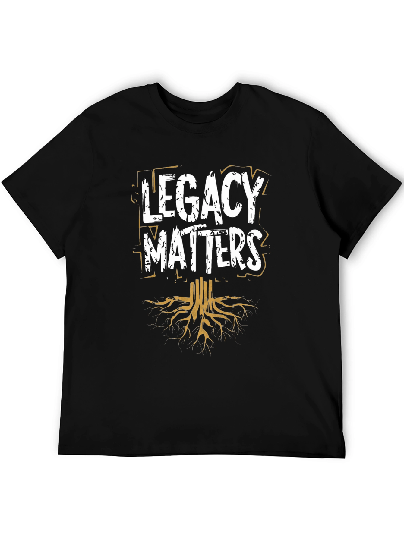 Legacy Matters Graphic Tee - Black Cotton Shirt