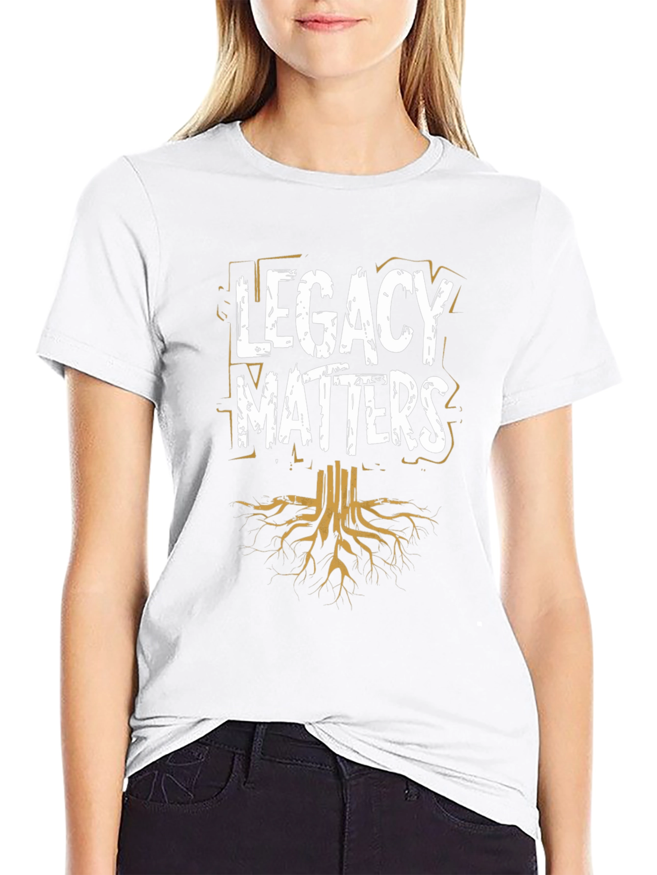 Legacy Matters Graphic Tee - Black Cotton Shirt