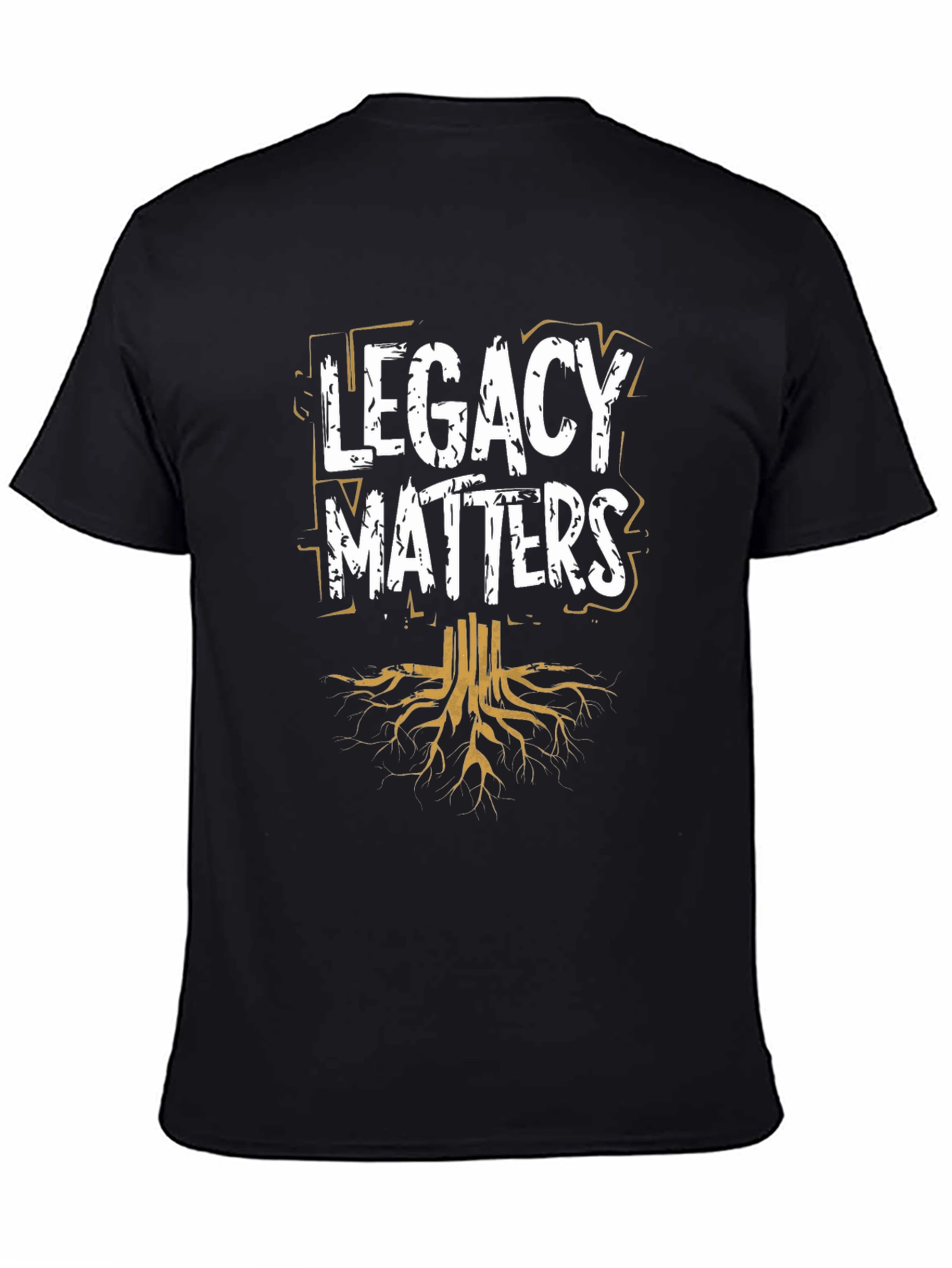 Legacy Matters Graphic Tee - Black Cotton Shirt