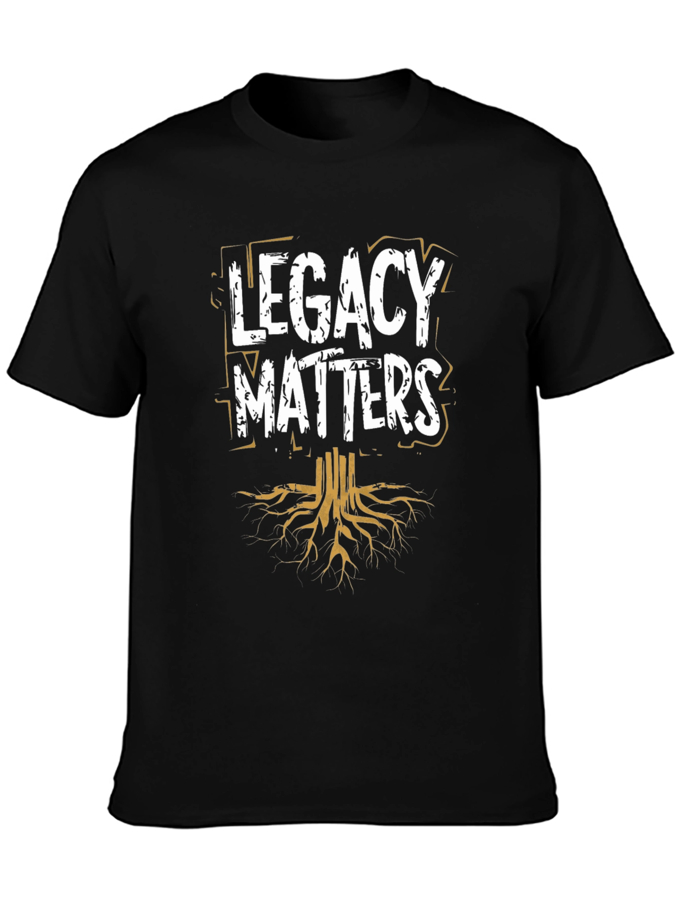 Legacy Matters Graphic Tee - Black Cotton Shirt