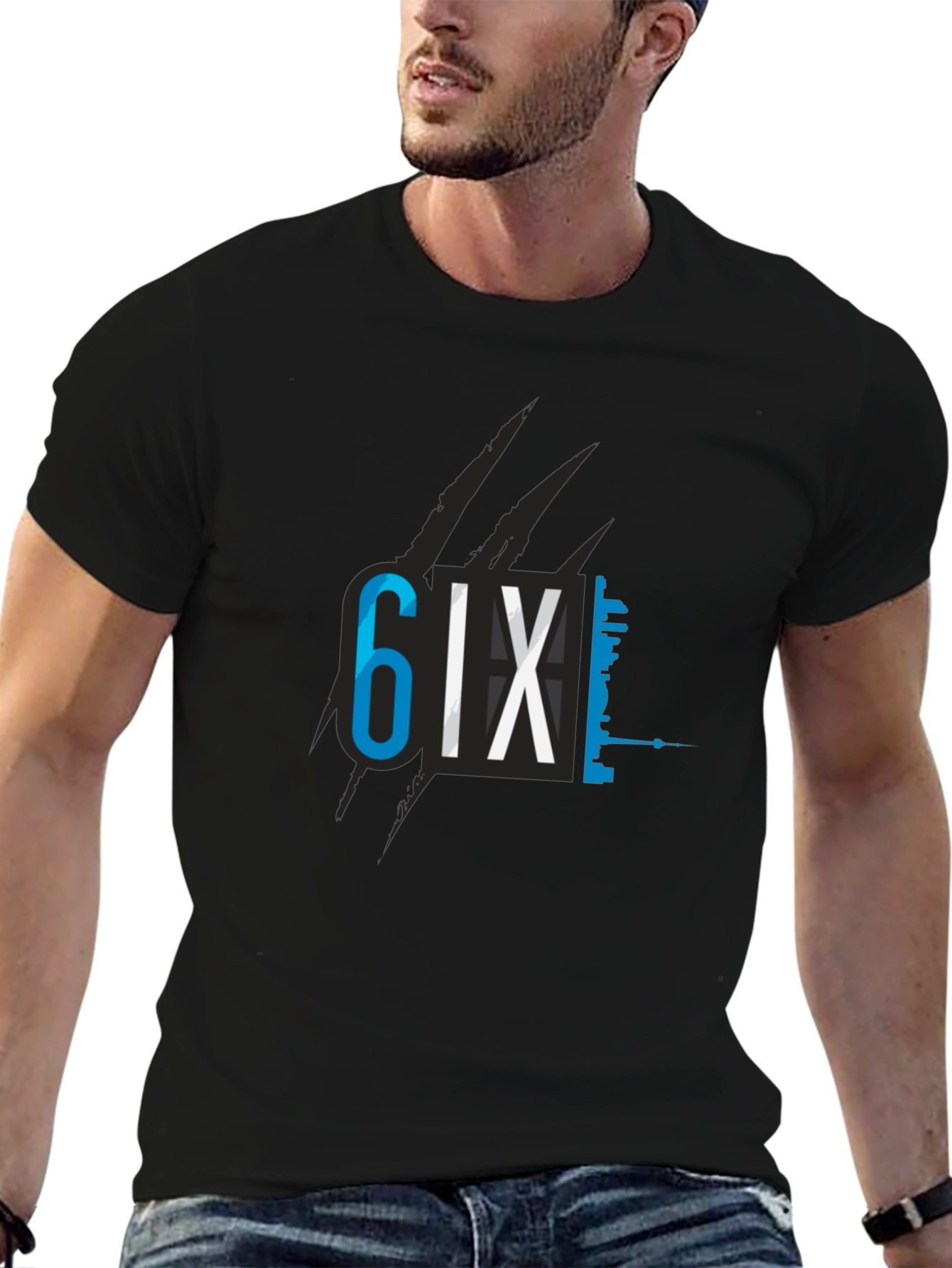 6IX Toronto Graphic T-Shirt - Soft Cotton Tee