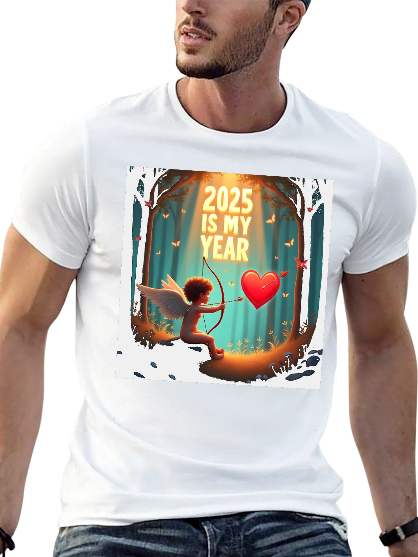 2025 Is My Year Cupid T-Shirt