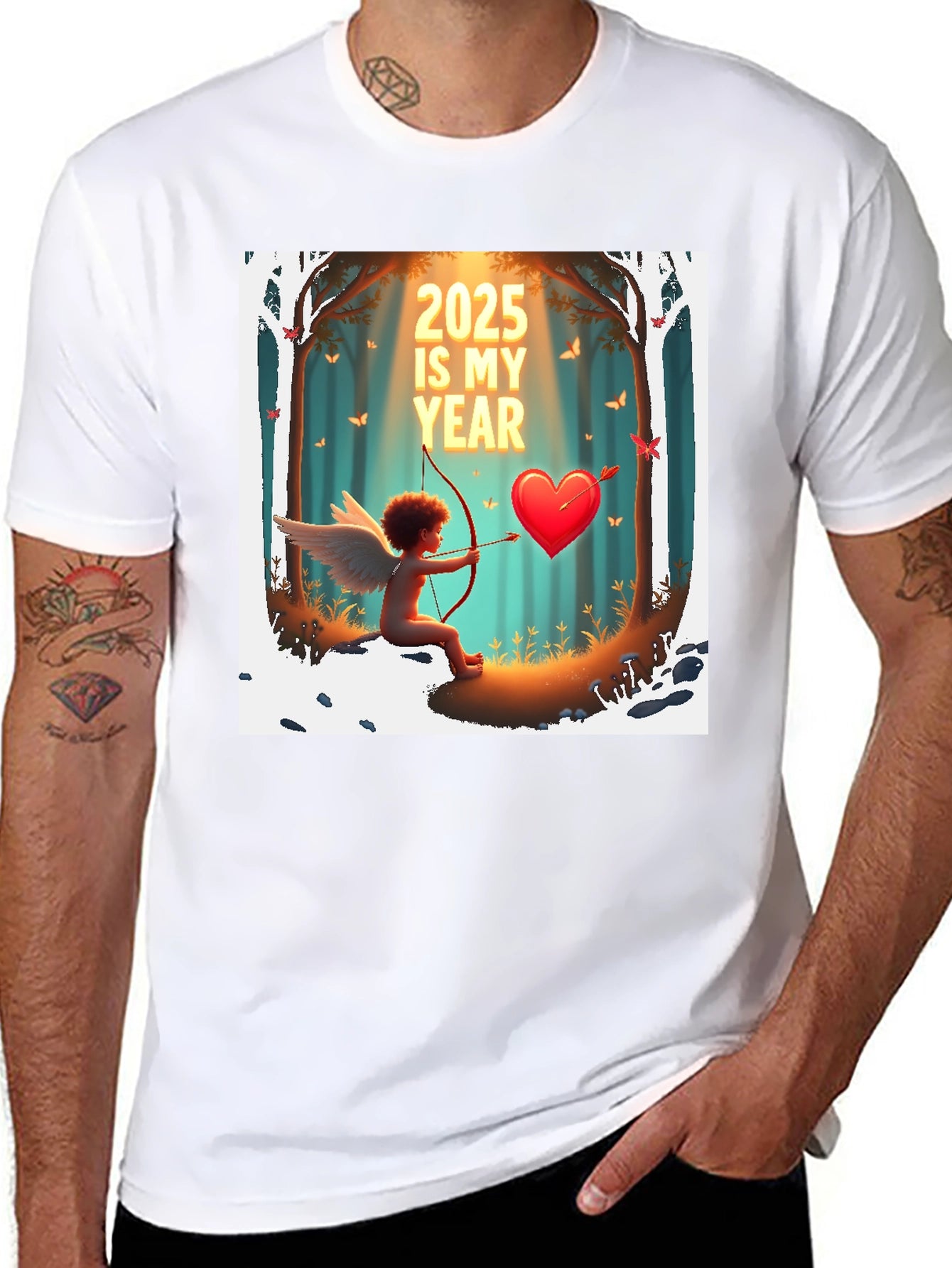 2025 Is My Year Cupid T-Shirt