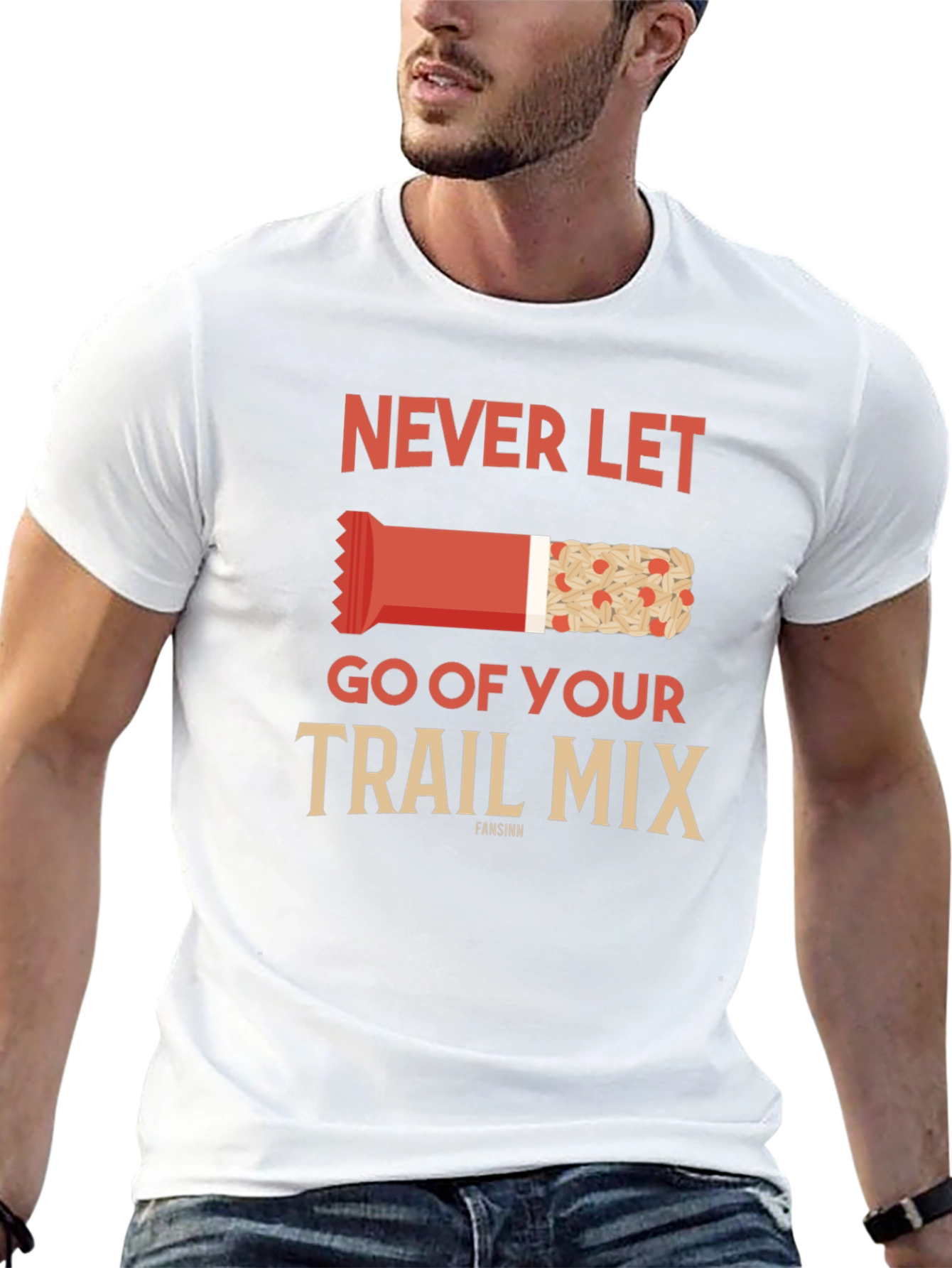 Never Let Go of Your Trail Mix Graphic Tee