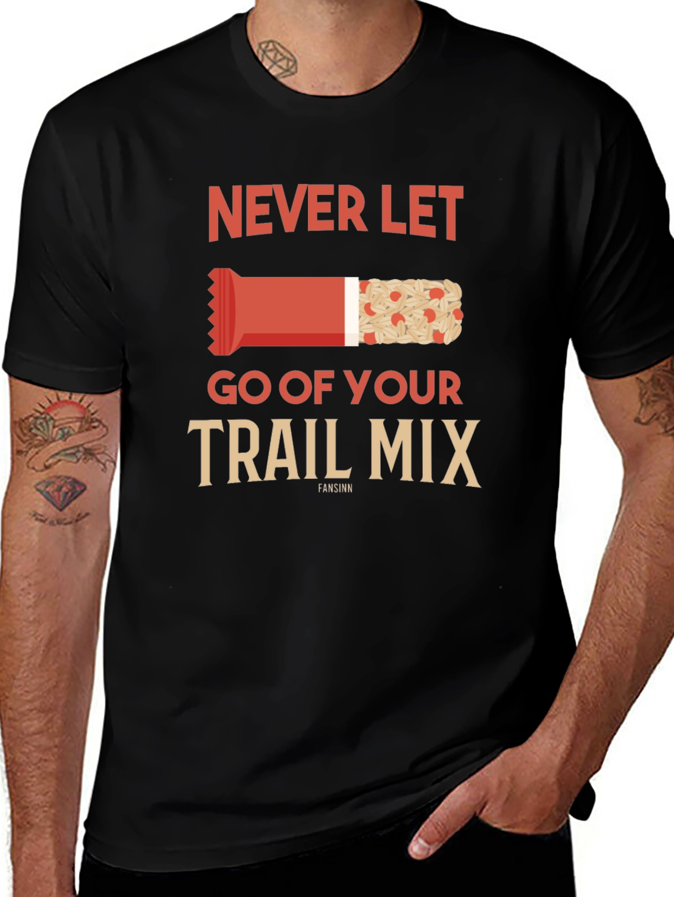 Never Let Go of Your Trail Mix Graphic Tee