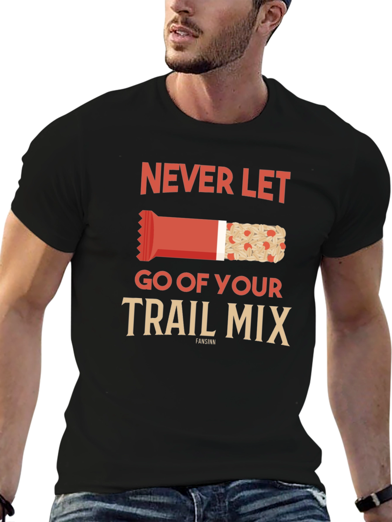 Never Let Go of Your Trail Mix Graphic Tee