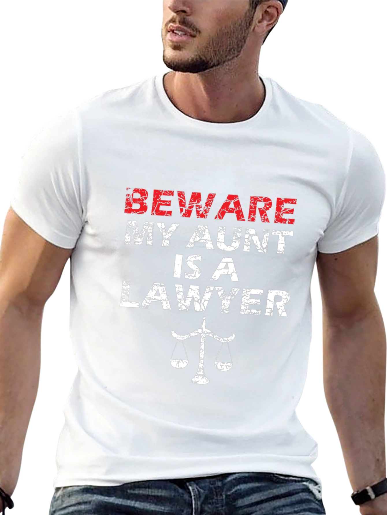 Beware My Aunt Is A Lawyer T-Shirt