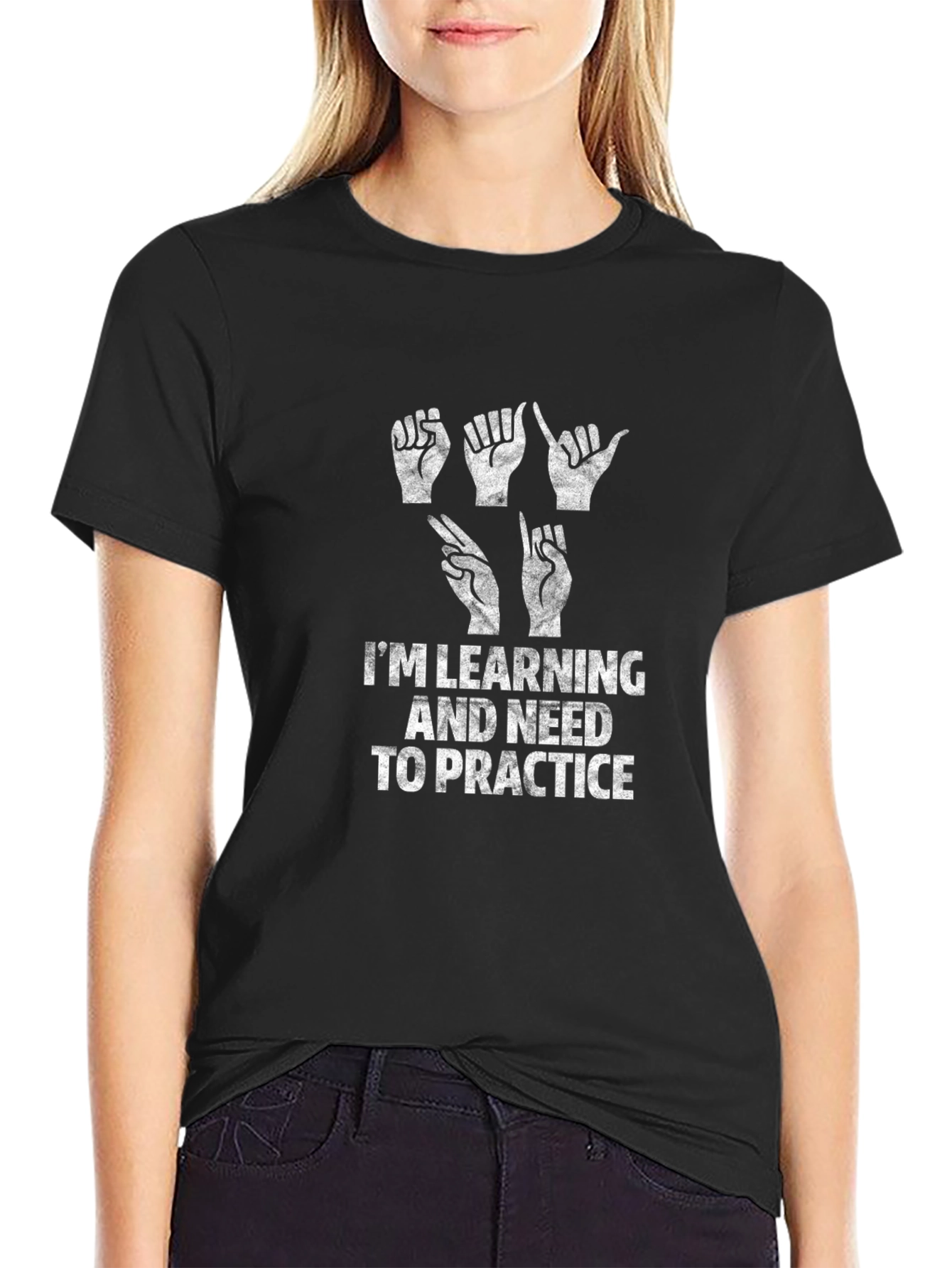 Learning Sign Language T-Shirt