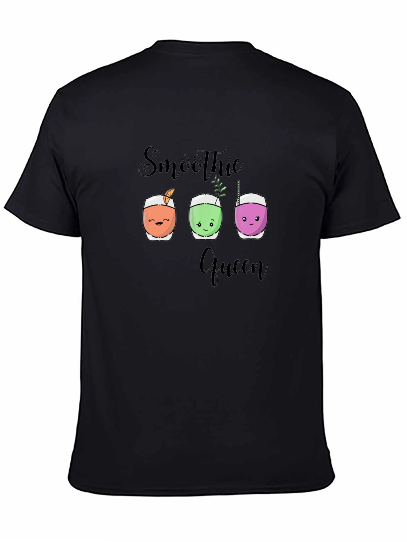 Smoothie Queen T-Shirt Cute Drink Design