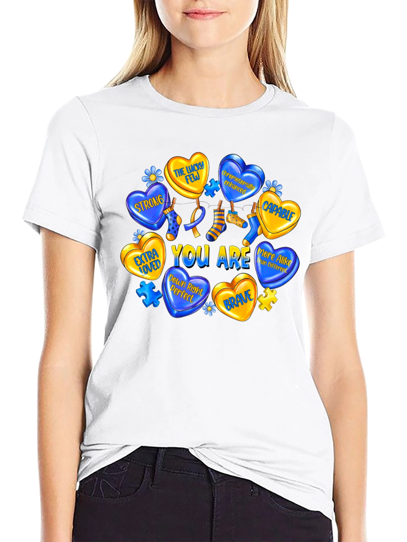 Inspirational Down Syndrome Awareness T-Shirt