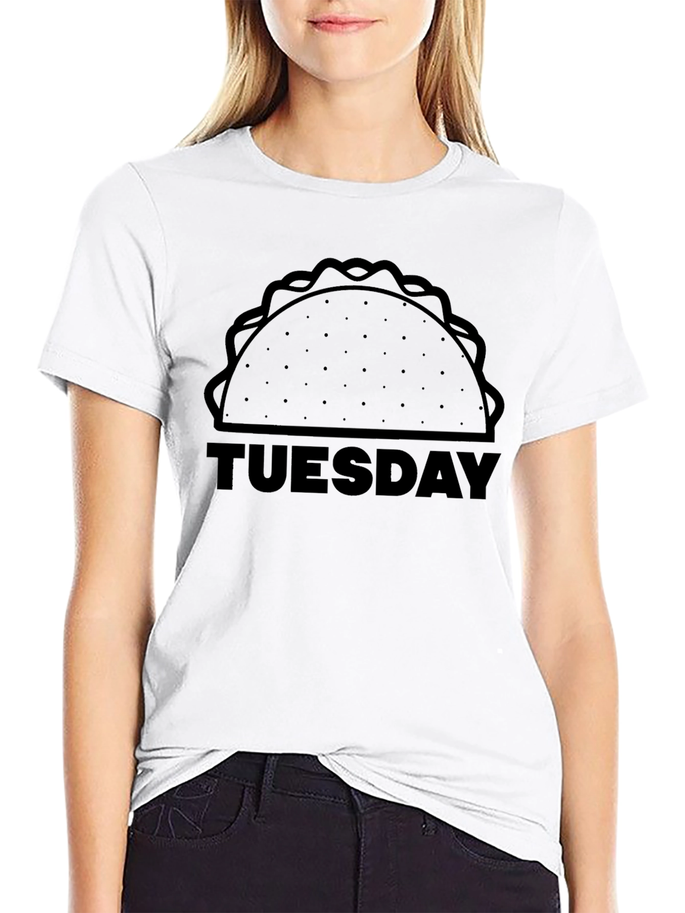 Taco Tuesday Graphic Tee - Mens Black T-Shirt