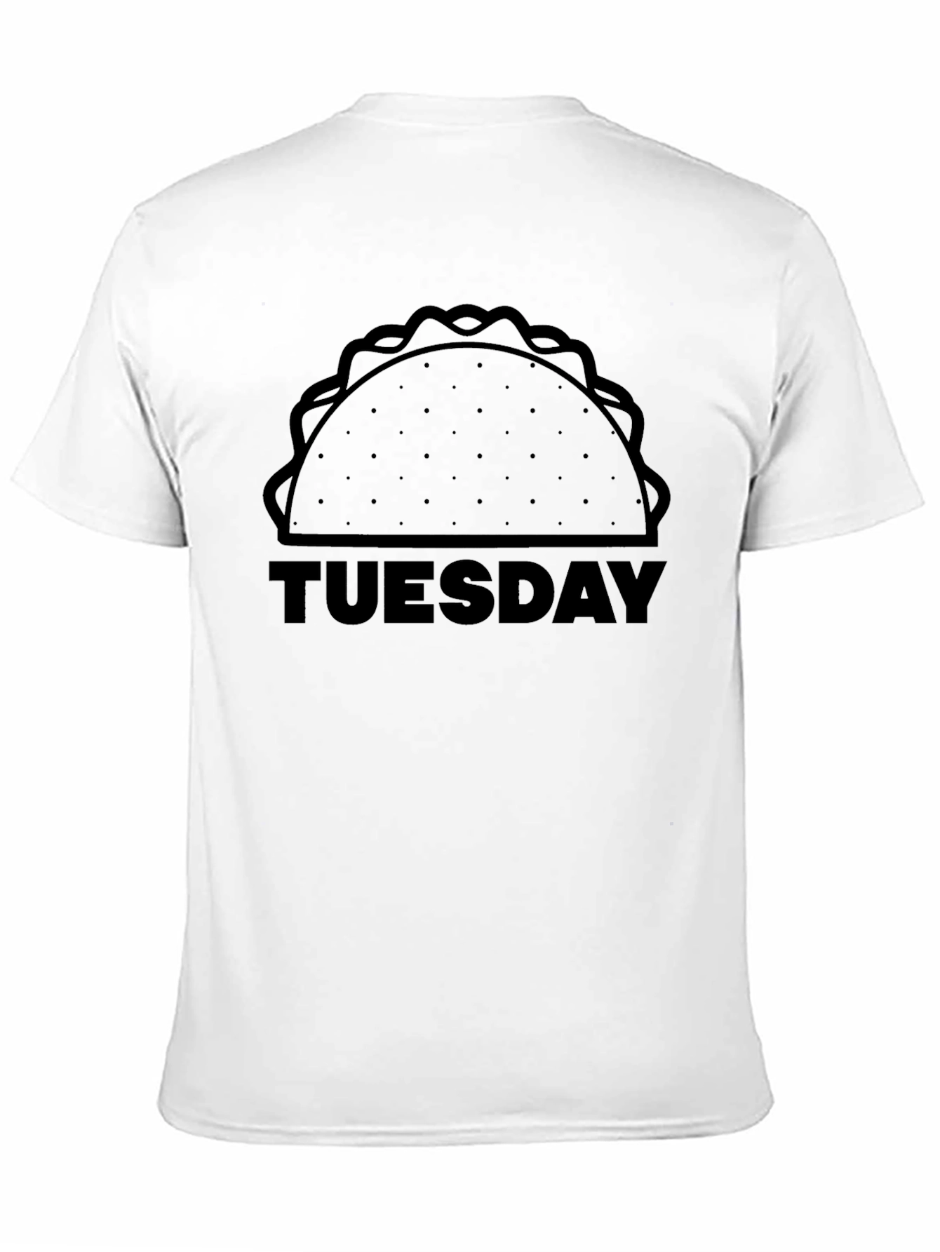 Taco Tuesday Graphic Tee - Mens Black T-Shirt