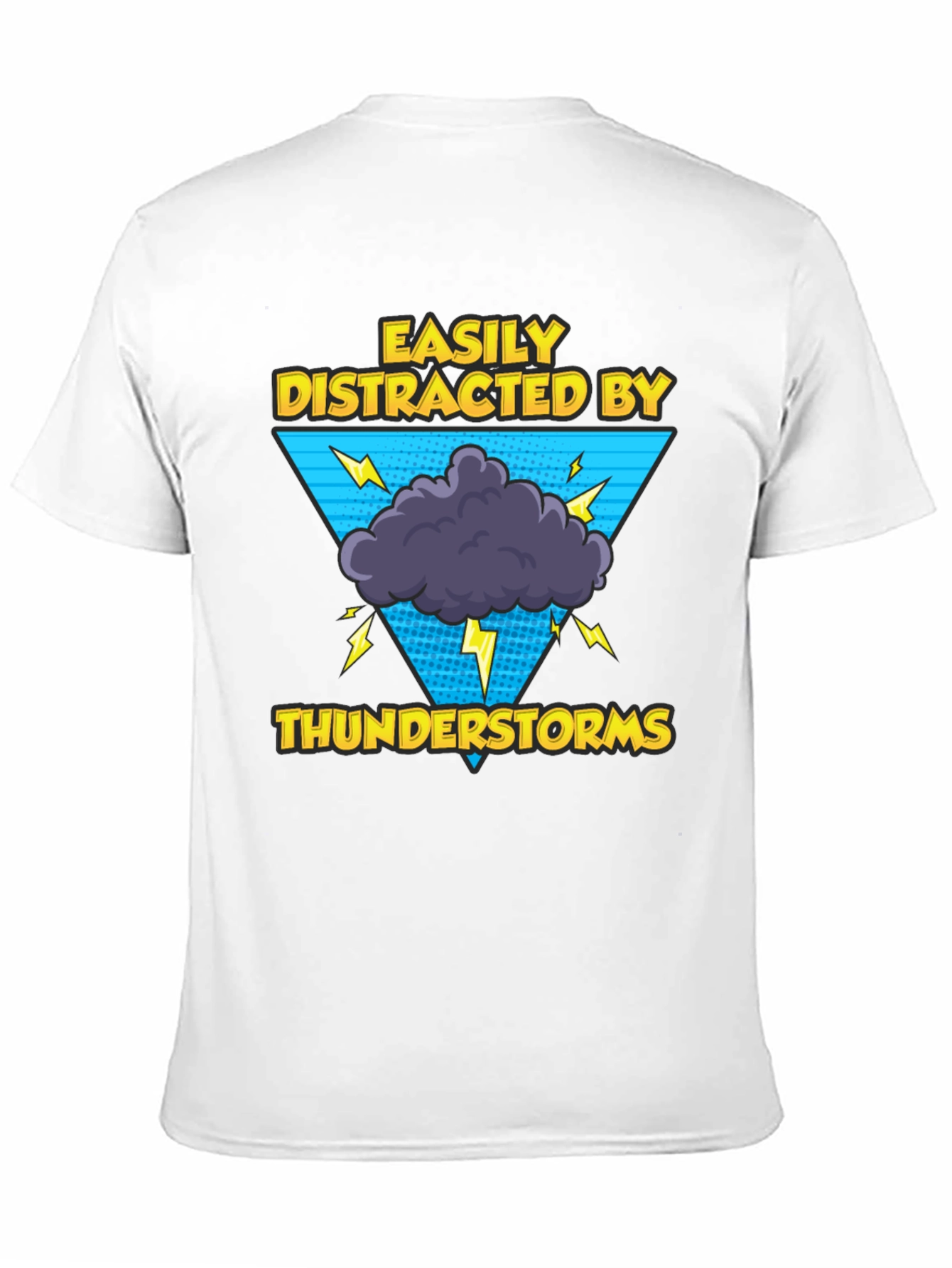 Easily Distracted by Thunderstorms Graphic Tee