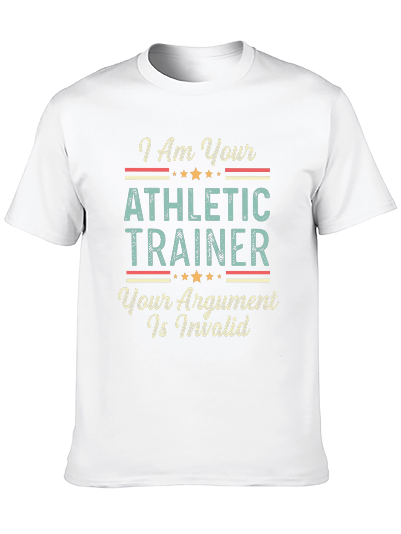 Athletic Trainer T-Shirt - Argument Invalid Funny Tee
