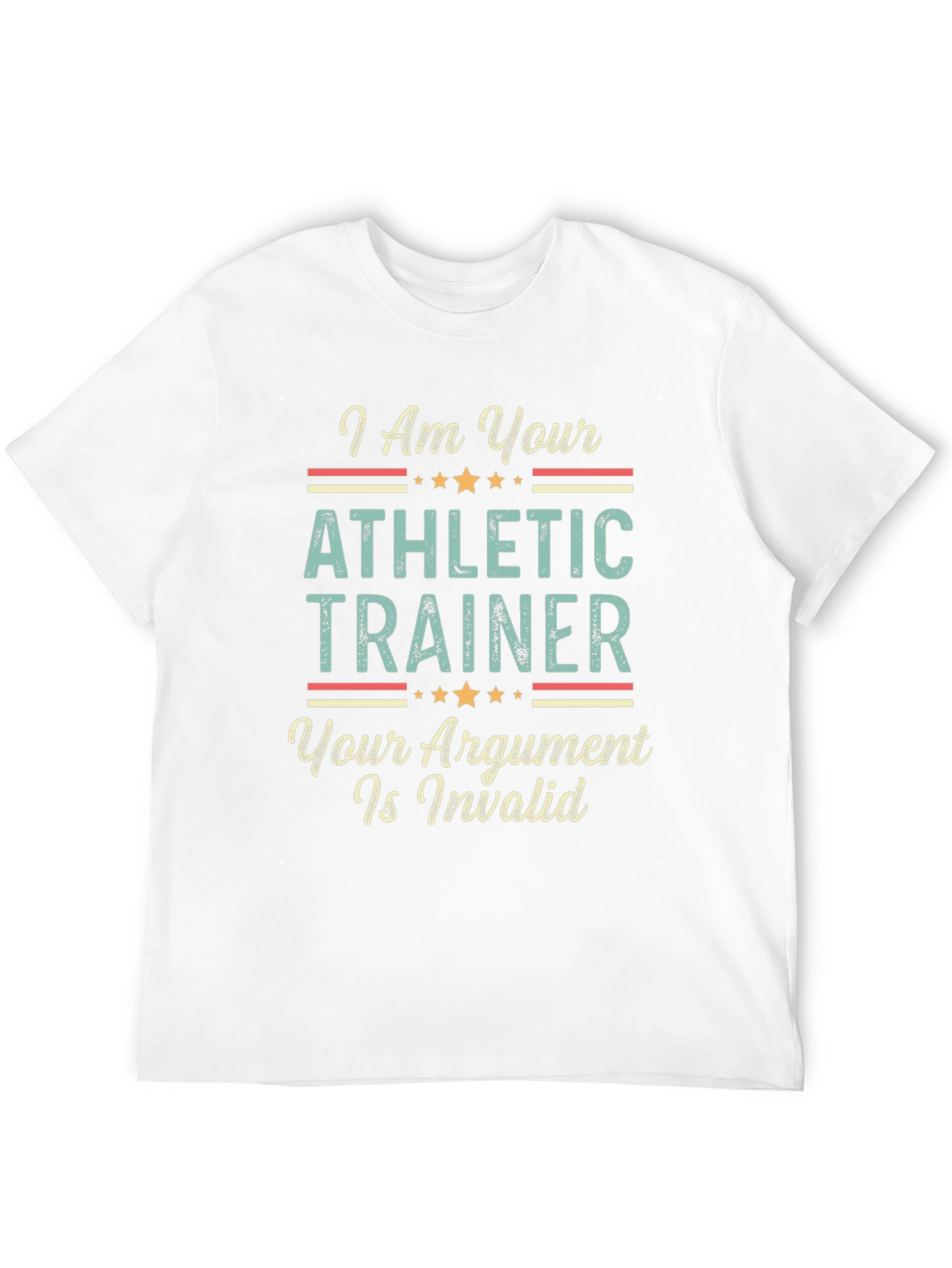 Athletic Trainer T-Shirt - Argument Invalid Funny Tee