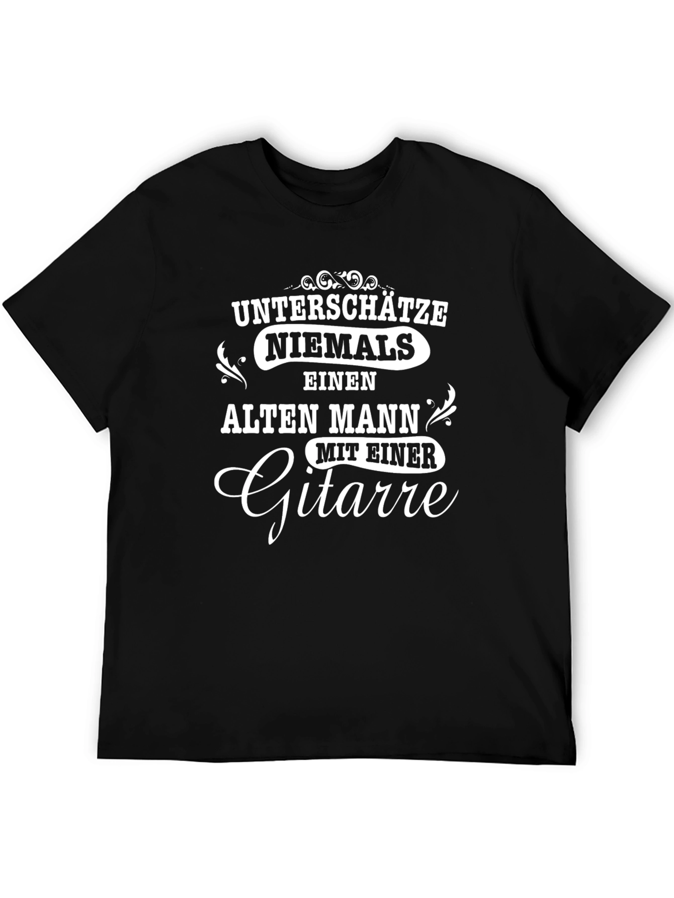 Unterschätze Niemals Guitar T-Shirt