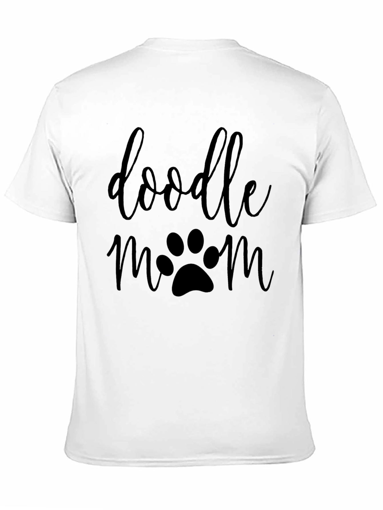 Doodle Mom Black T-Shirt - Dog Lover Tee