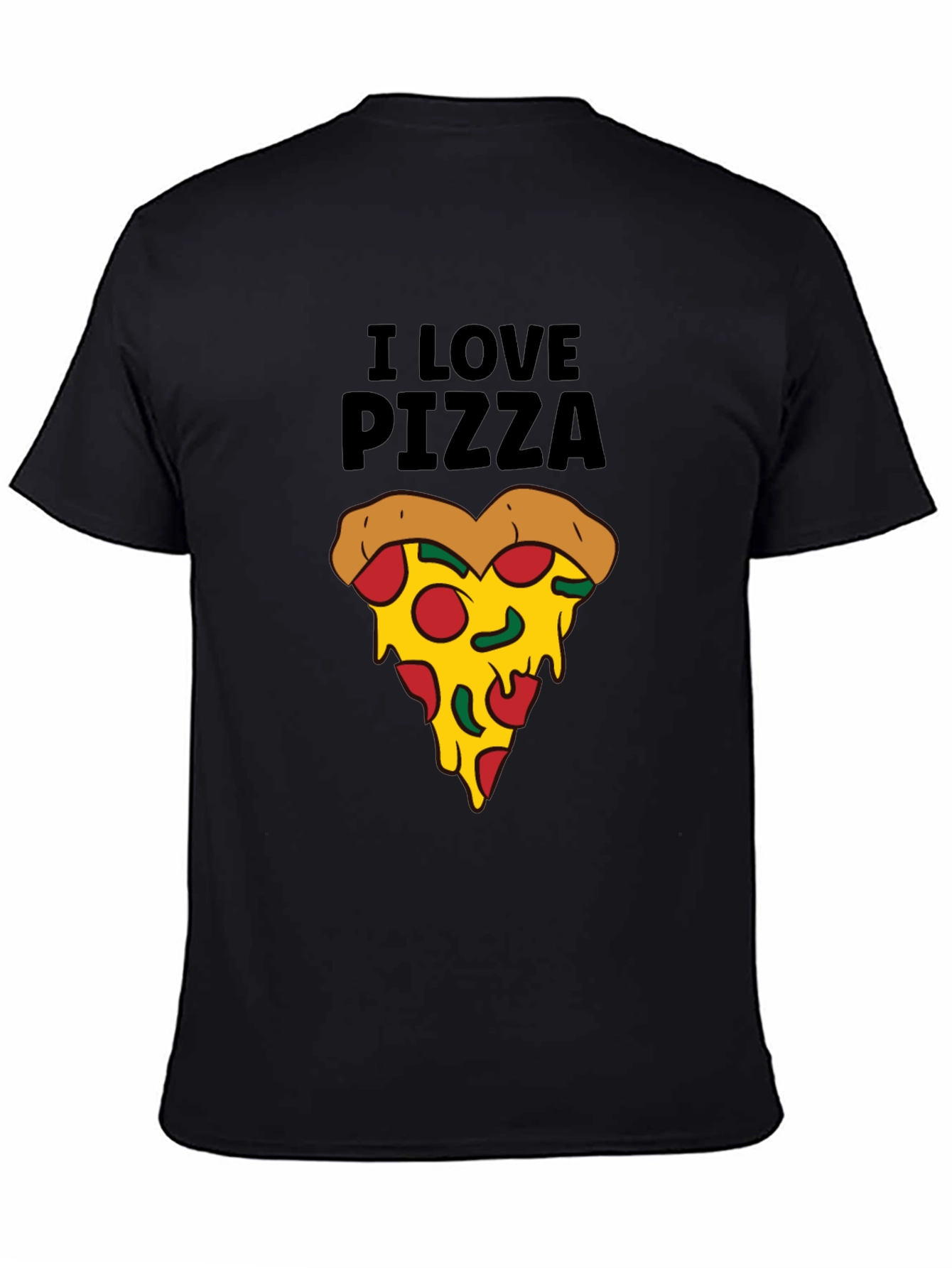 I Love Pizza T-Shirt - Funny Pizza Slice Tee