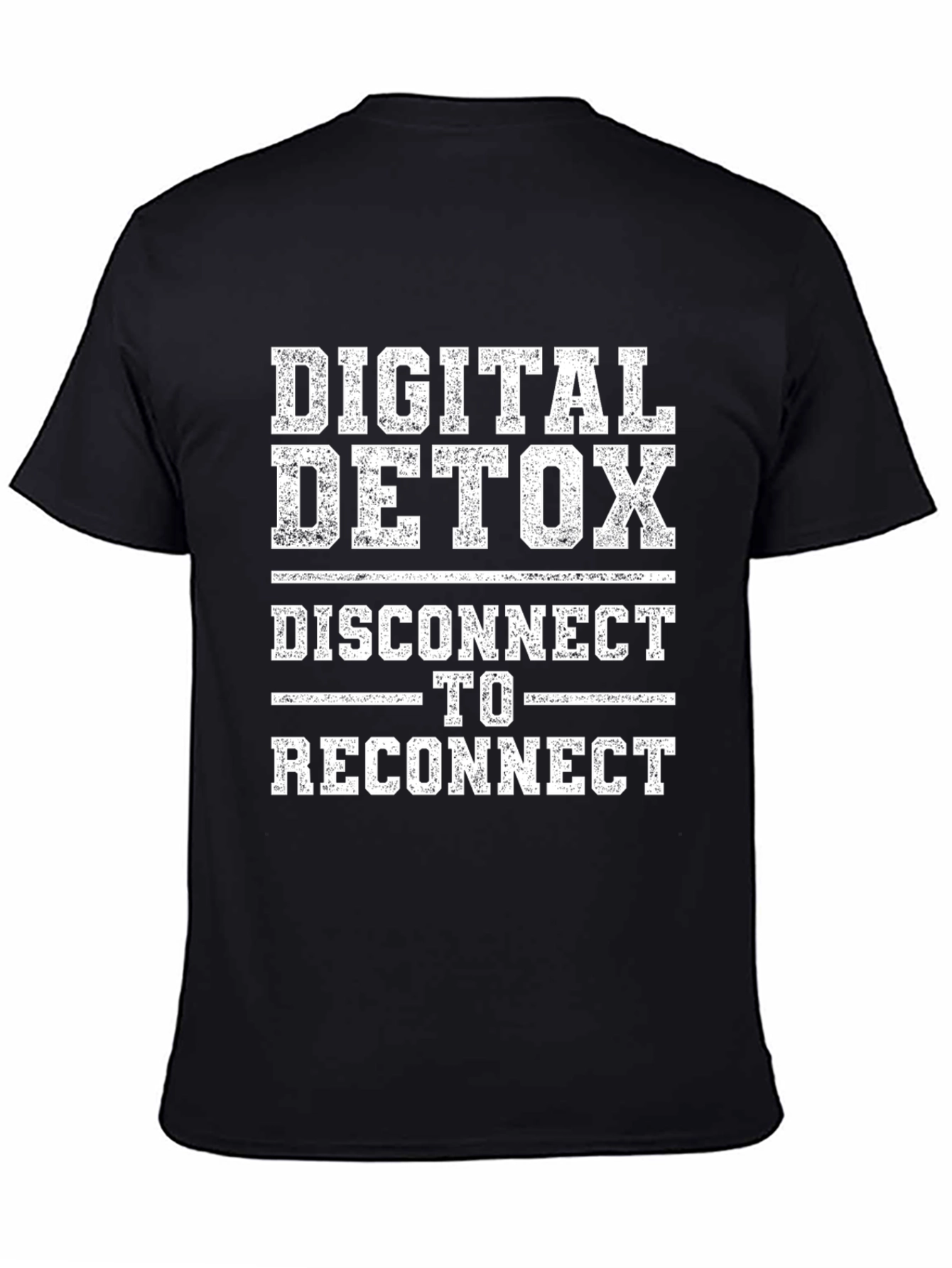 Digital Detox Graphic Tee - Disconnect to Reconnect