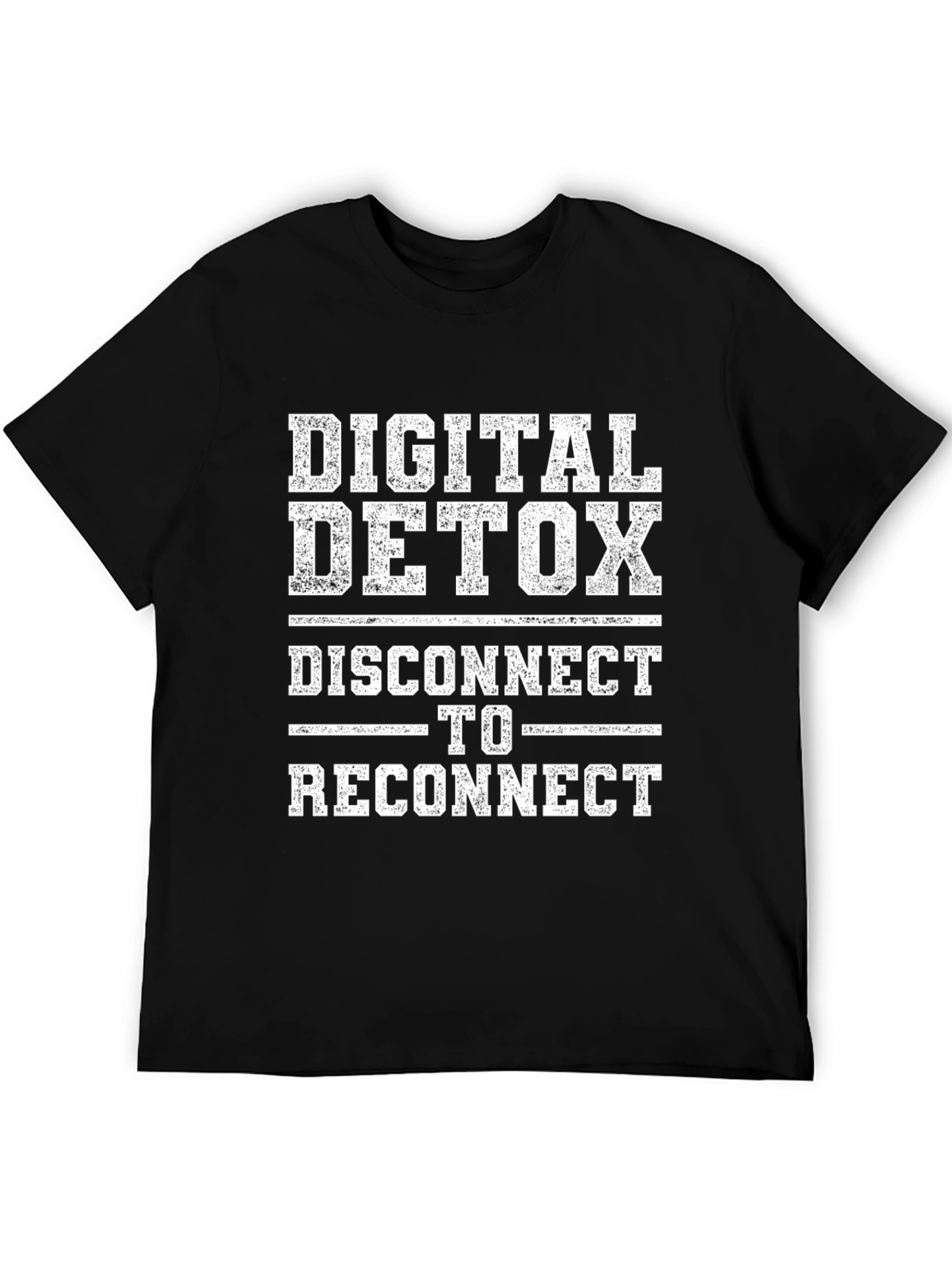 Digital Detox Graphic Tee - Disconnect to Reconnect