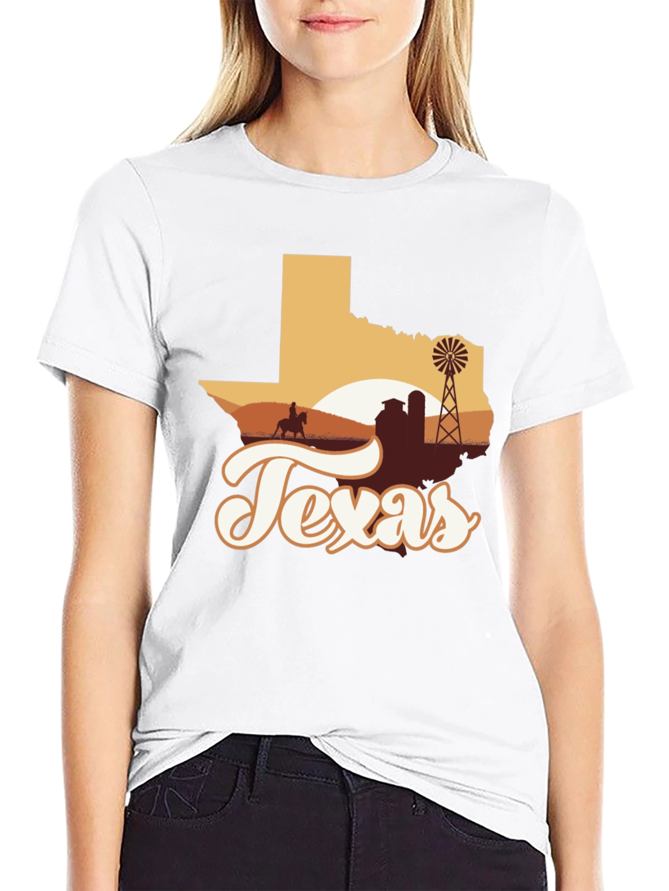 Texas Silhouette Graphic Tee