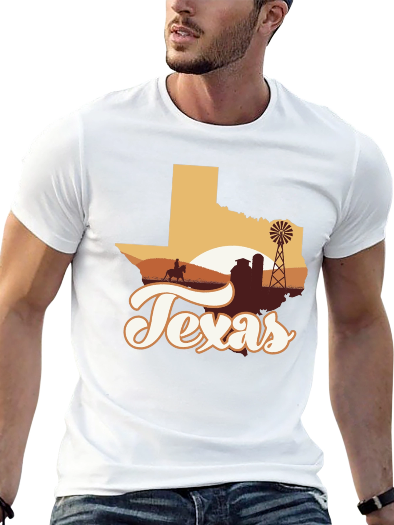 Texas Silhouette Graphic Tee