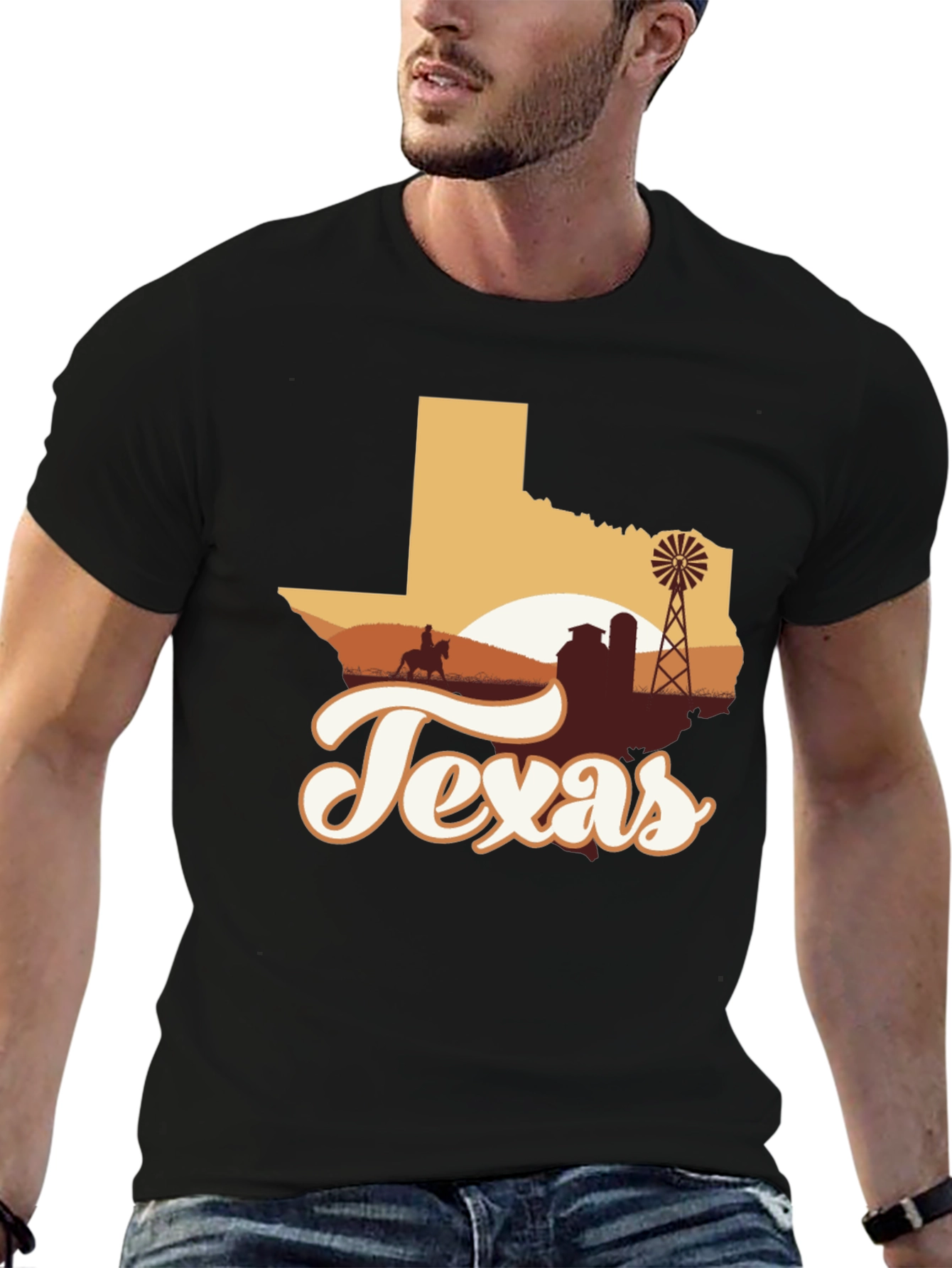 Texas Silhouette Graphic Tee