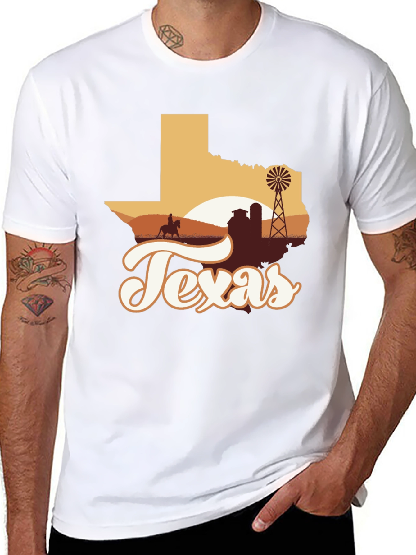 Texas Silhouette Graphic Tee