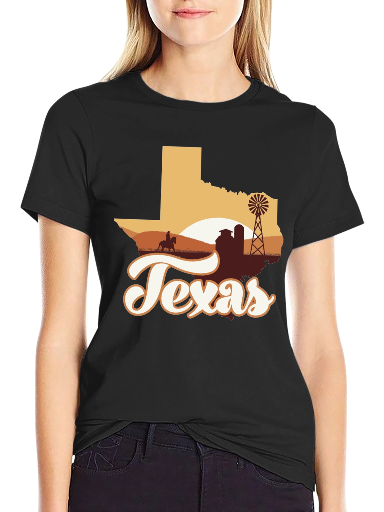 Texas Silhouette Graphic Tee