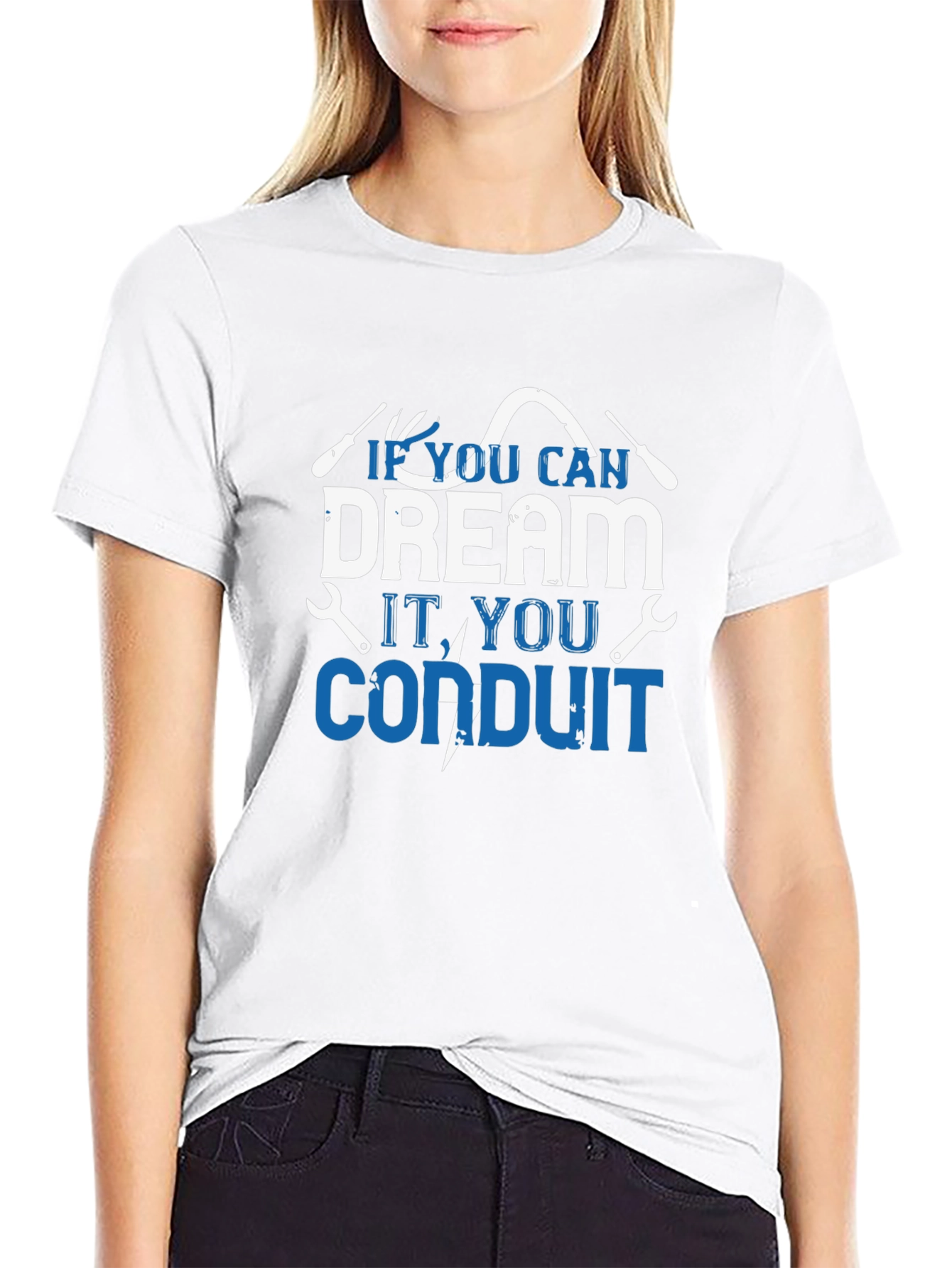 Dream Conduit T-Shirt - Electrician Gift