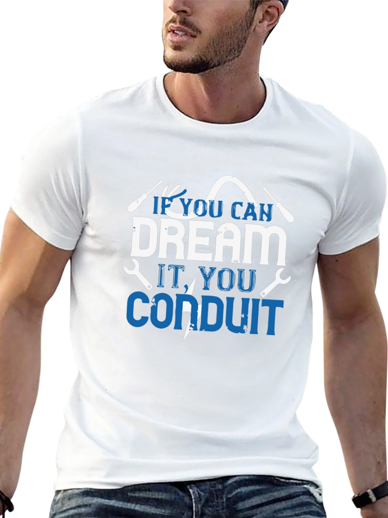 Dream Conduit T-Shirt - Electrician Gift