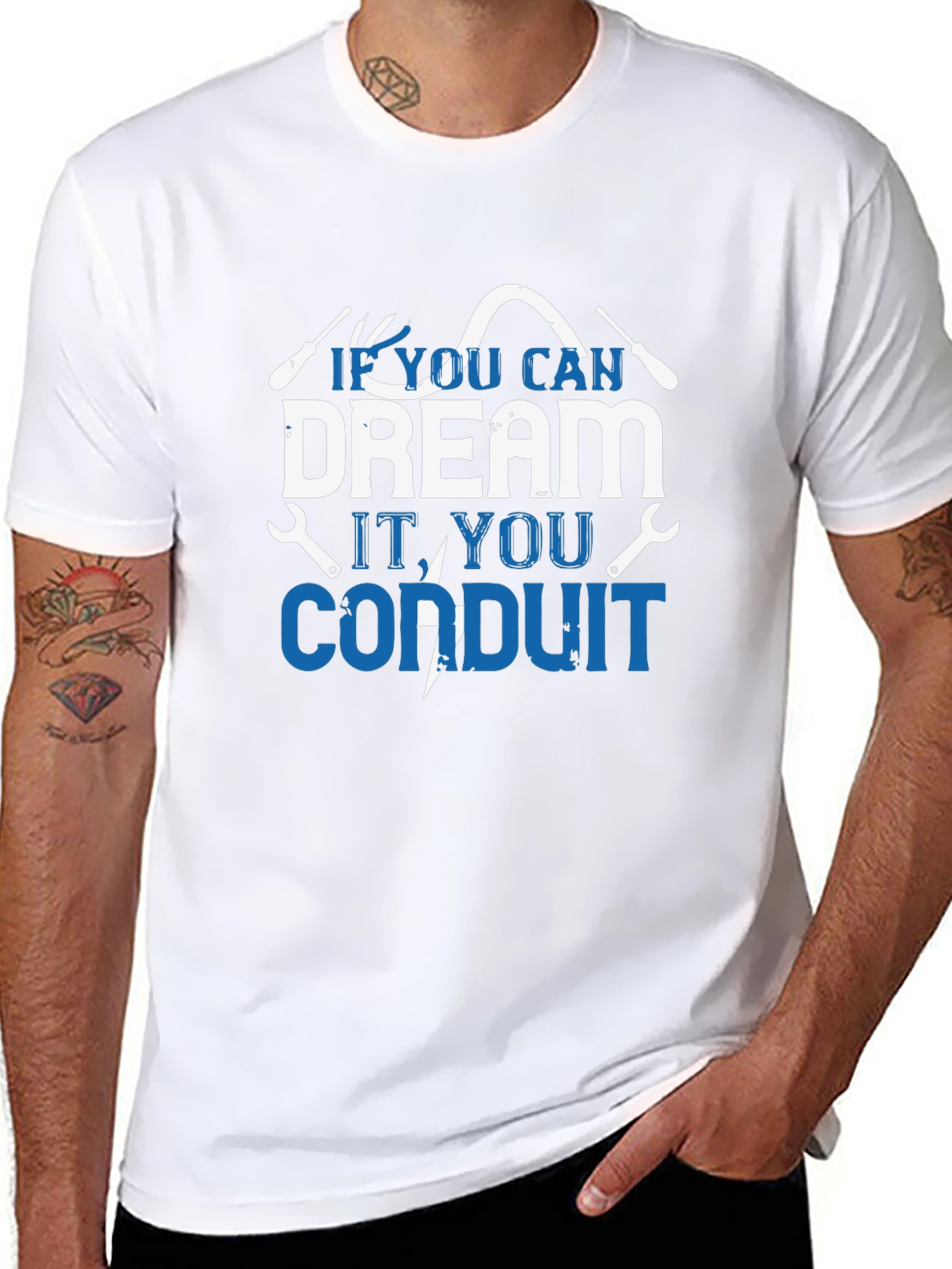 Dream Conduit T-Shirt - Electrician Gift
