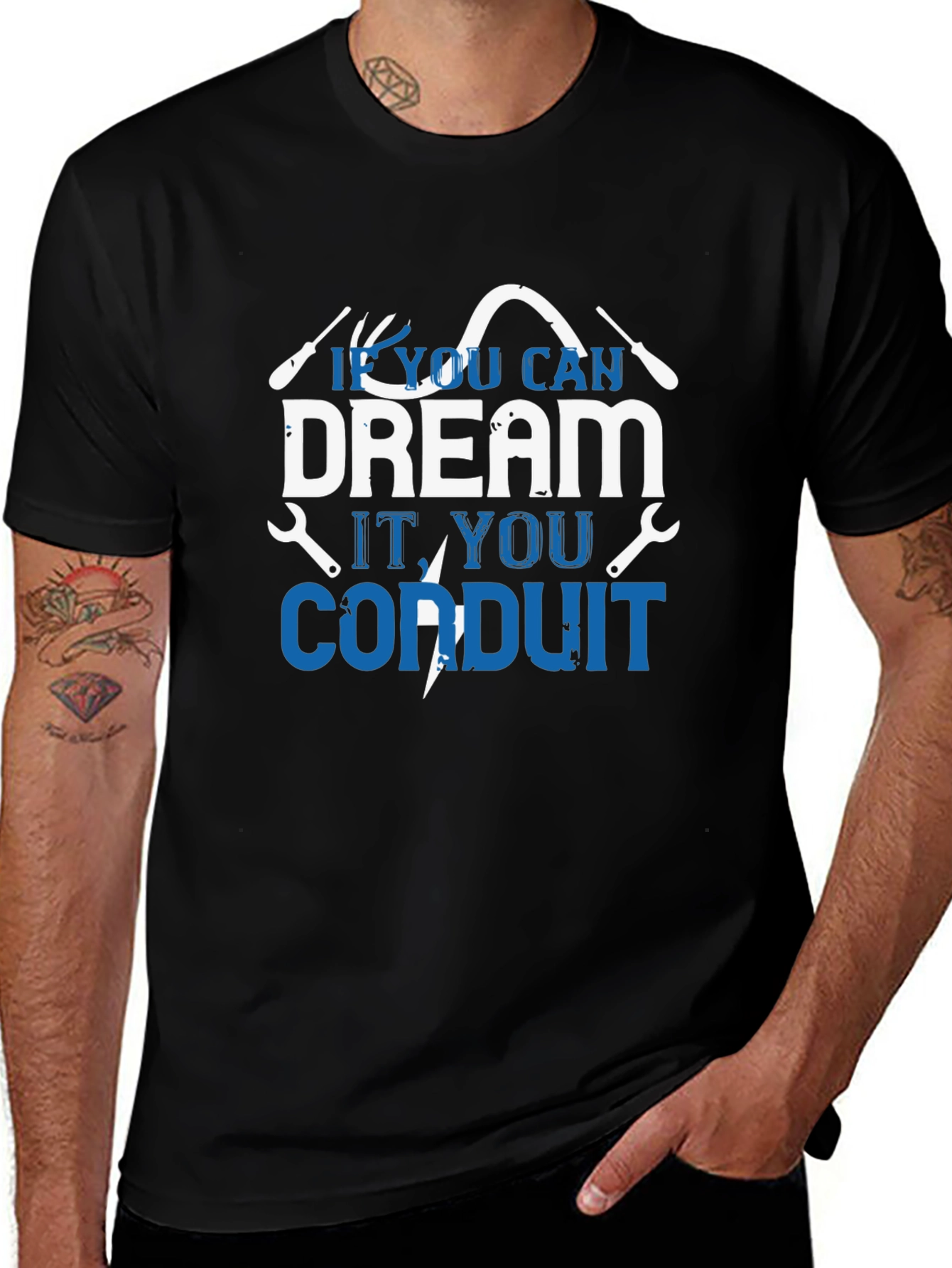 Dream Conduit T-Shirt - Electrician Gift