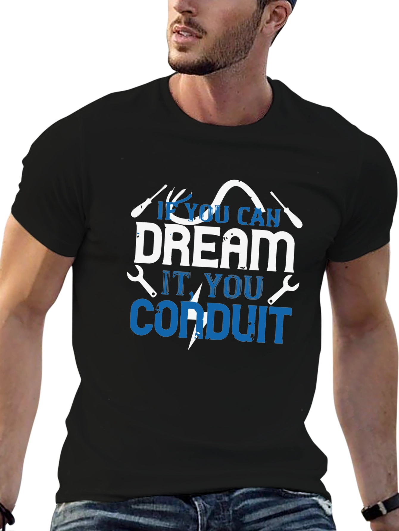 Dream Conduit T-Shirt - Electrician Gift