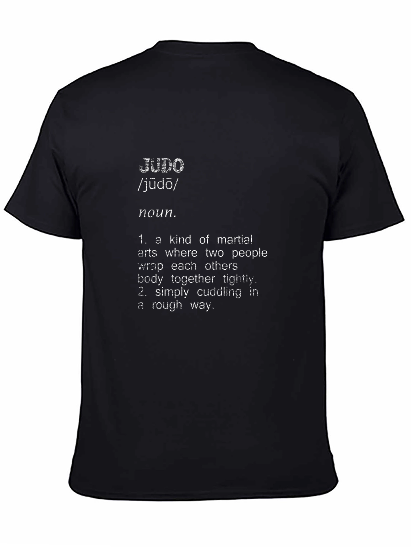 Judo Definition Graphic Tee - Martial Arts T-Shirt