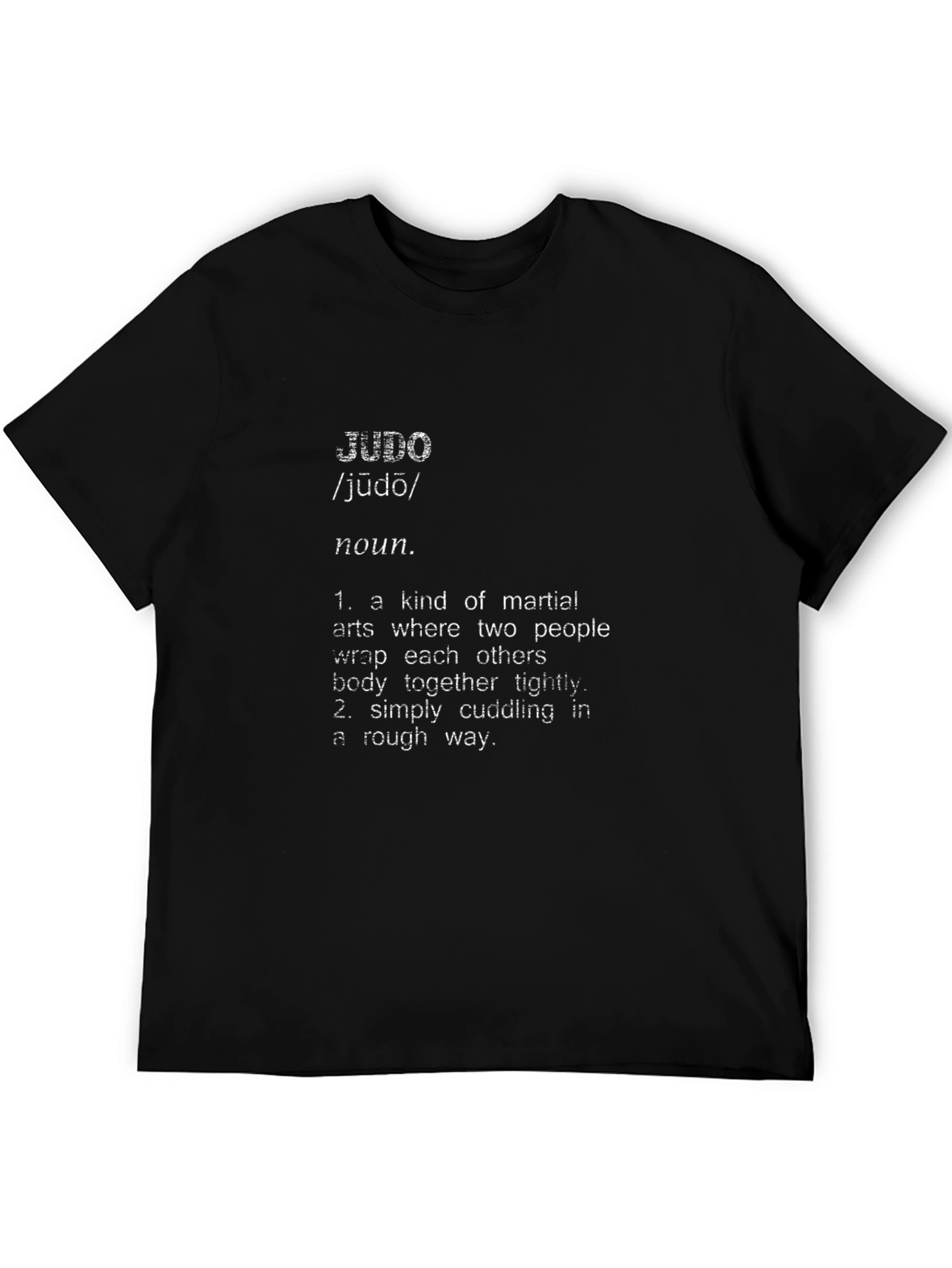 Judo Definition Graphic Tee - Martial Arts T-Shirt