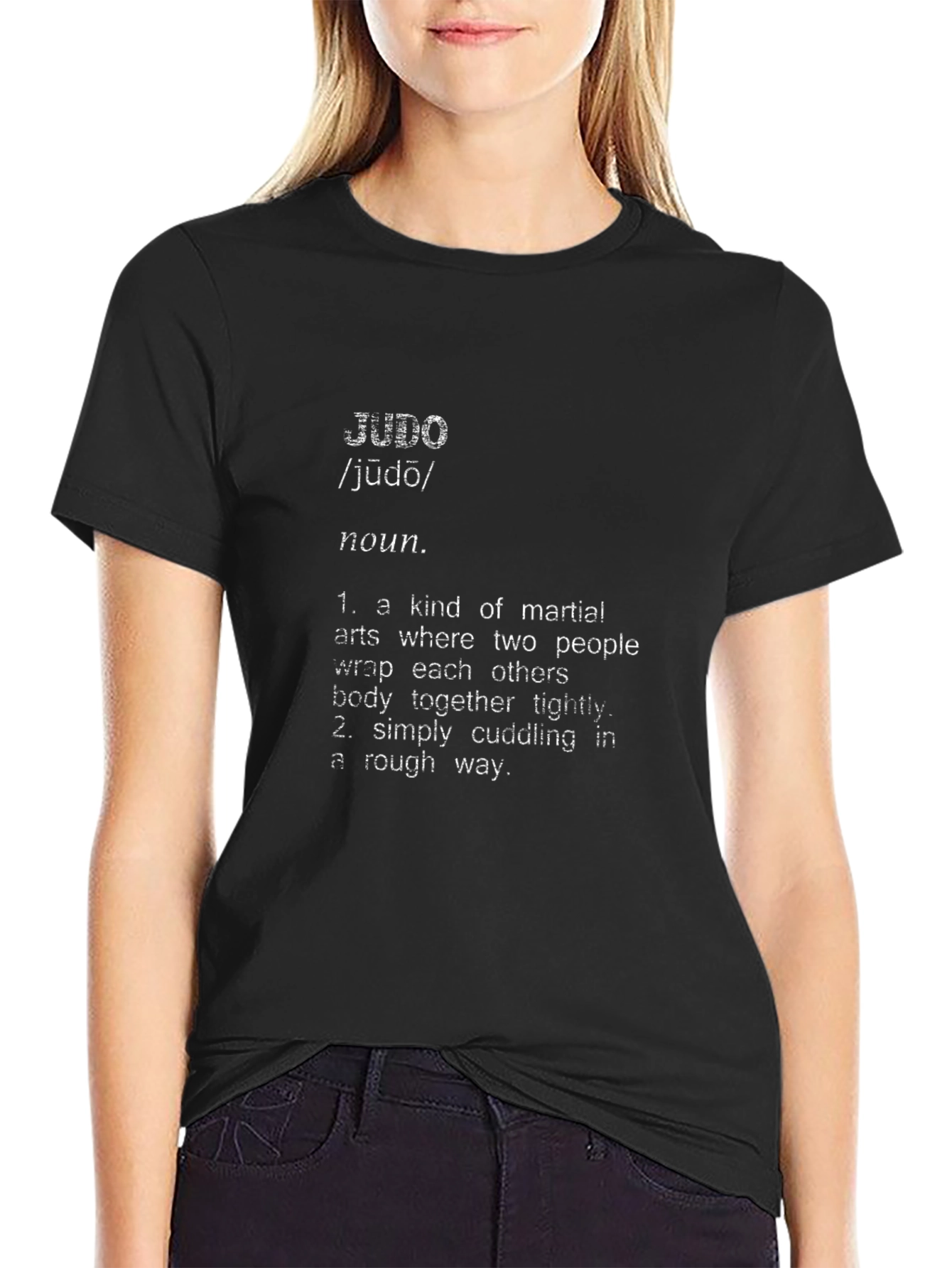 Judo Definition Graphic Tee - Martial Arts T-Shirt