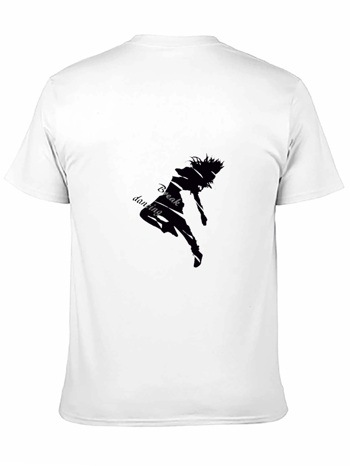 Breakdancing Graphic Black Tee