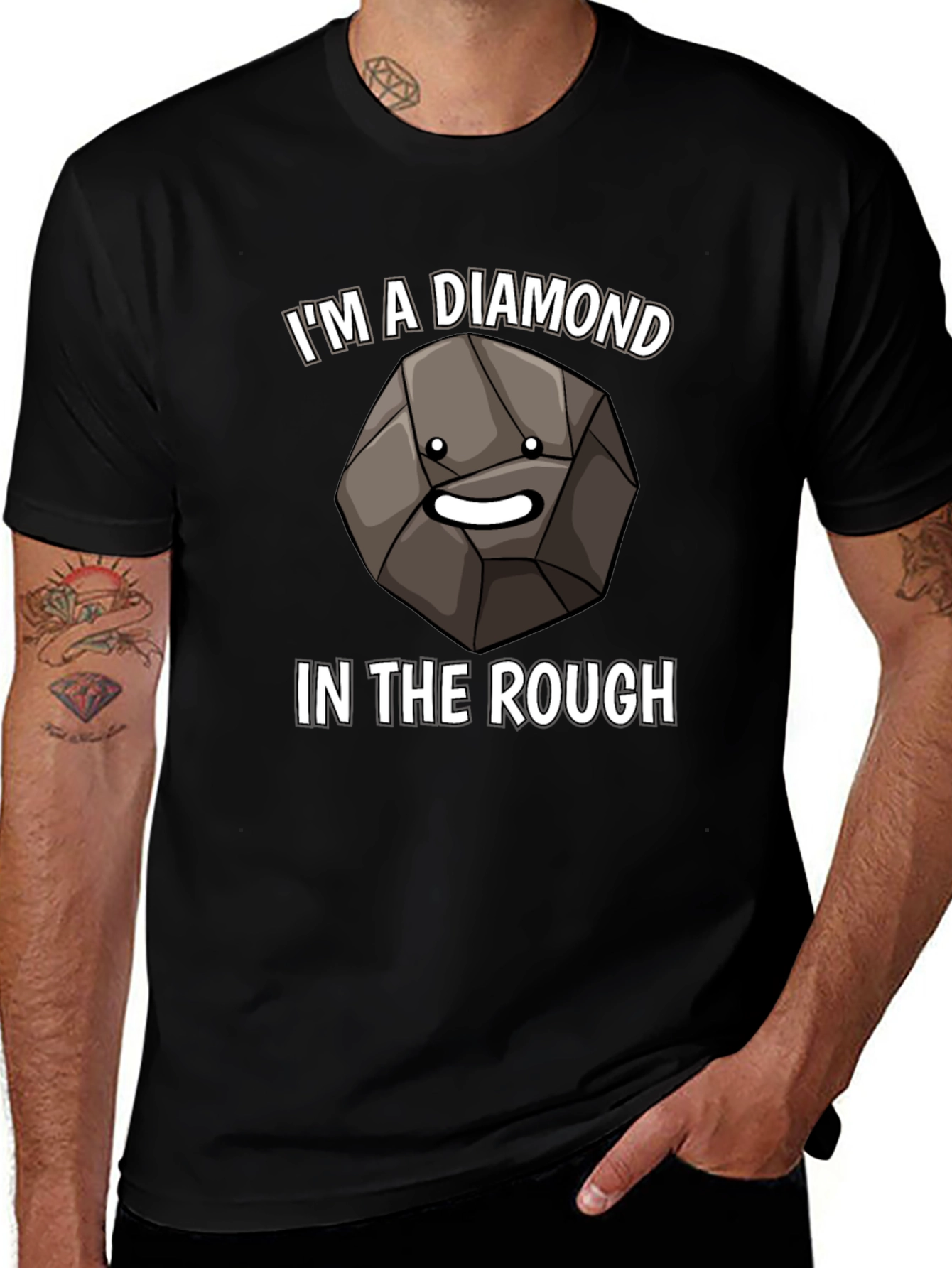Diamond In The Rough Graphic T-Shirt