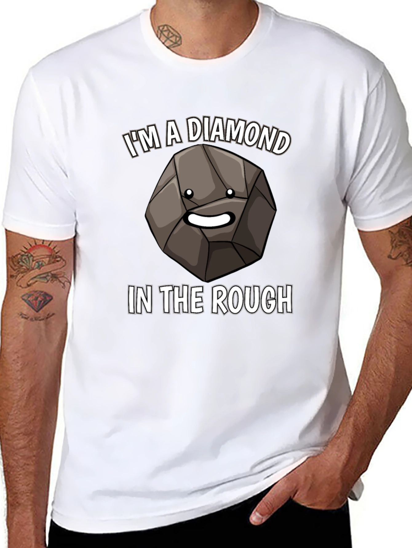 Diamond In The Rough Graphic T-Shirt