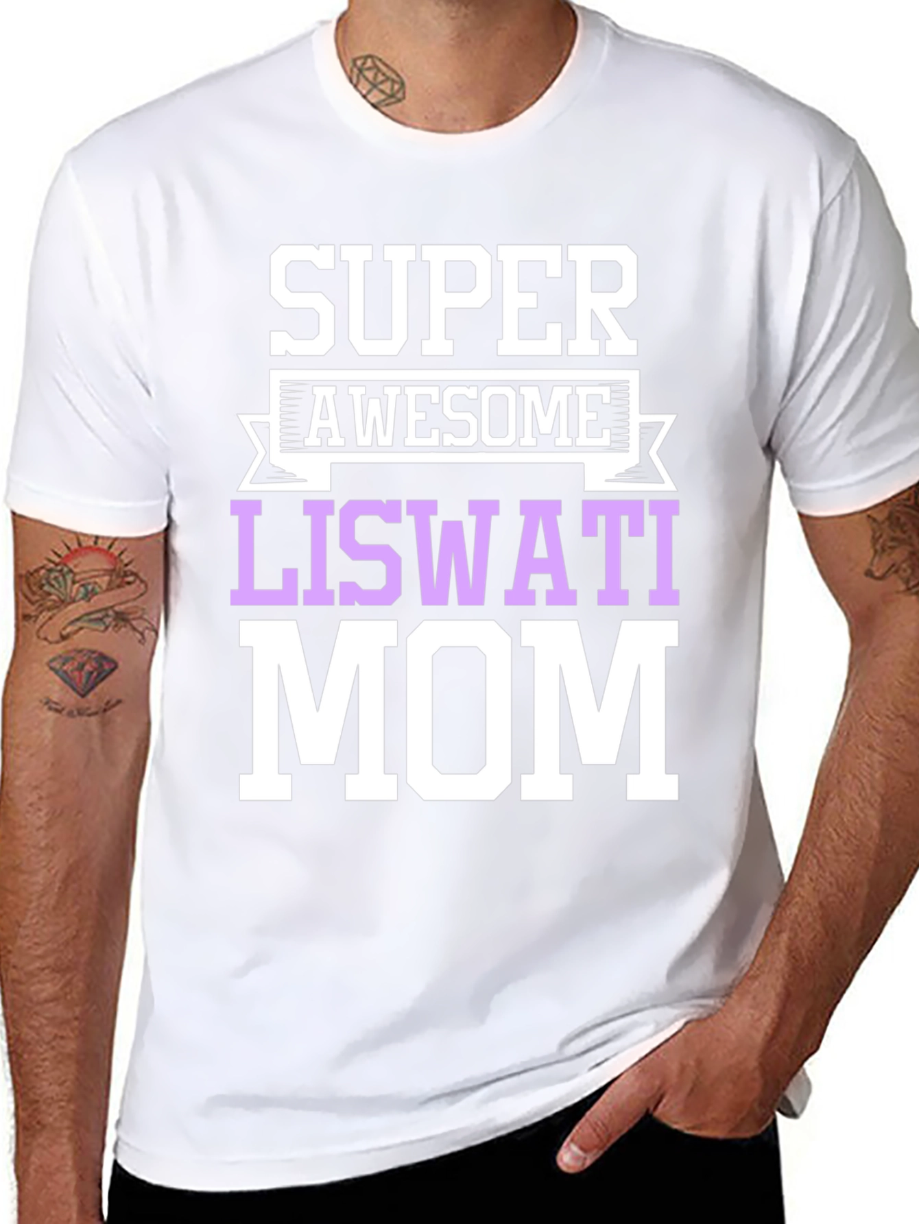 Super Awesome Liswati Mom Graphic Tee