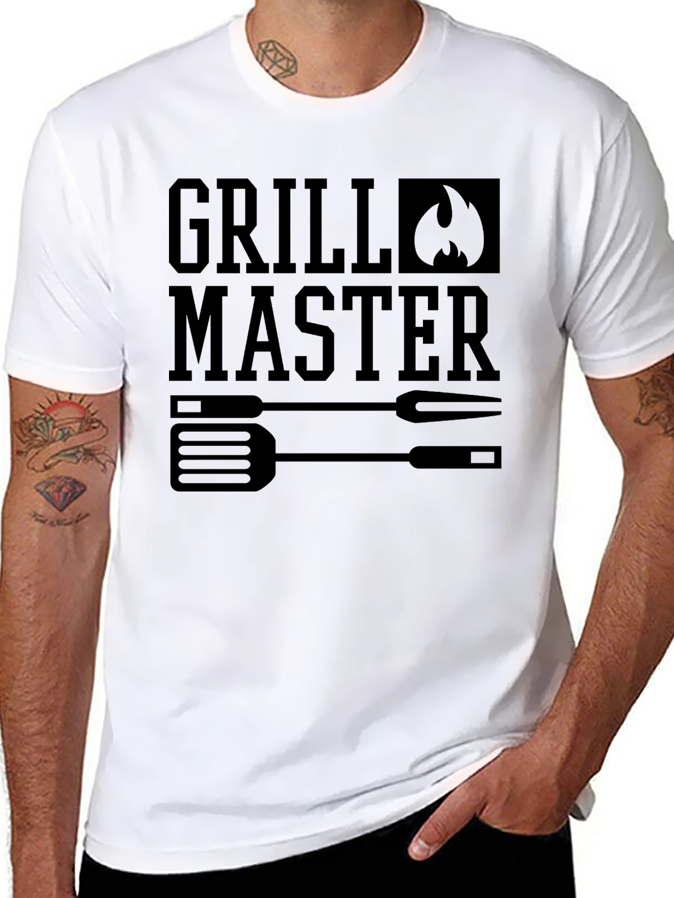 Grill Master T-Shirt - BBQ Enthusiast Apparel