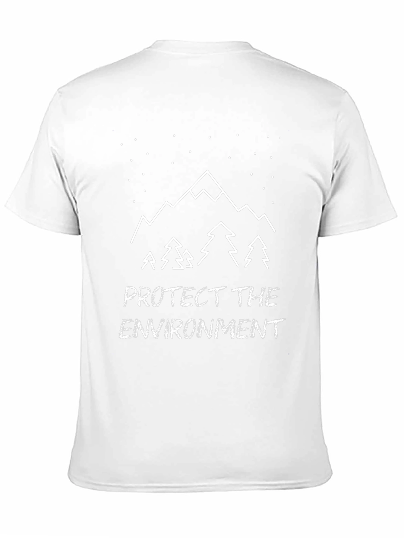 Protect the Environment Mountain Graphic Tee