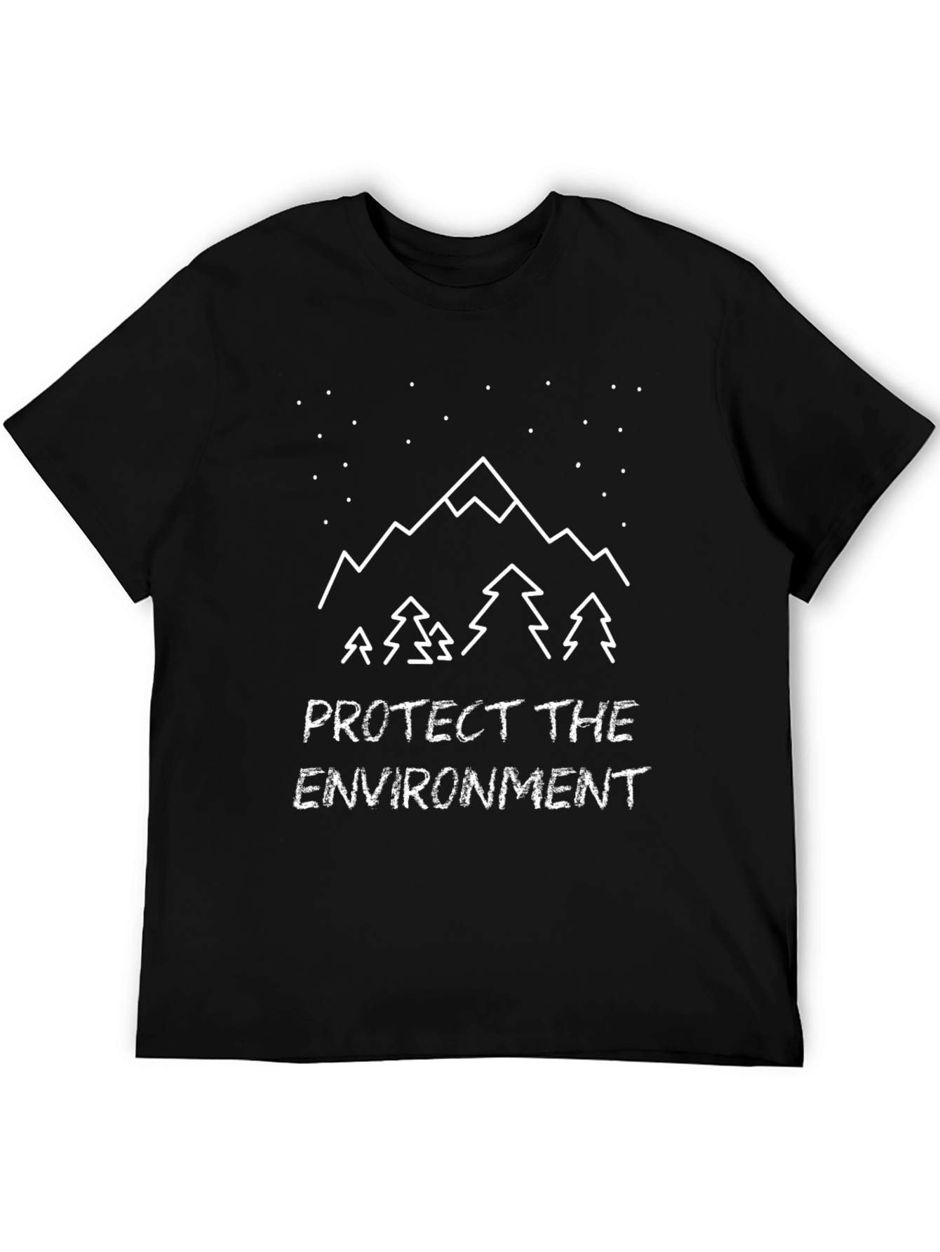 Protect the Environment Mountain Graphic Tee