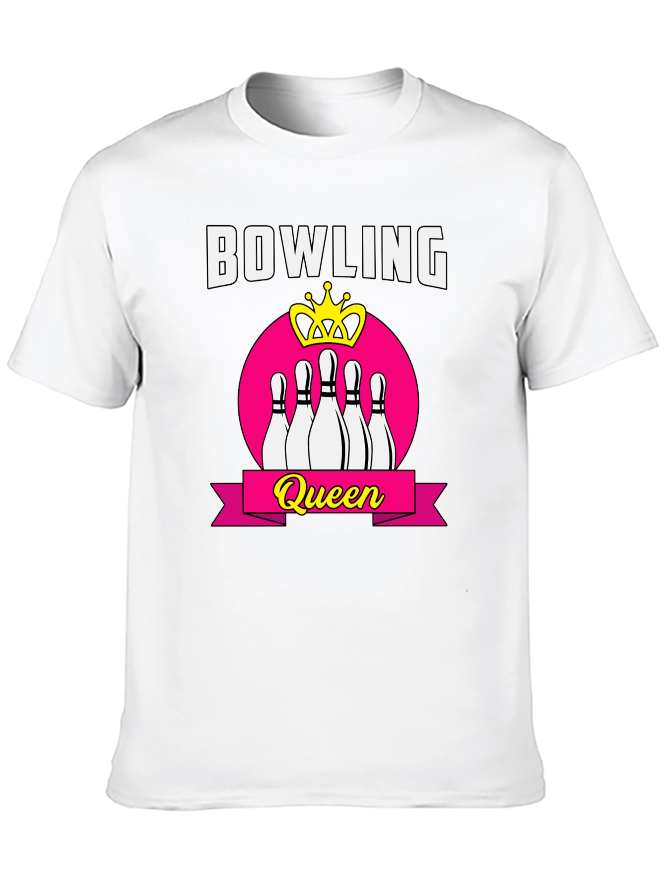 Bowling Queen Graphic T-Shirt