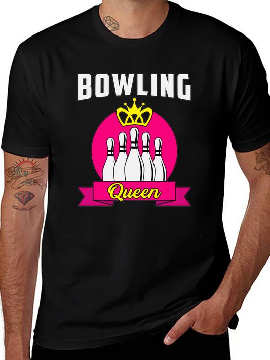 Bowling Queen Graphic T-Shirt