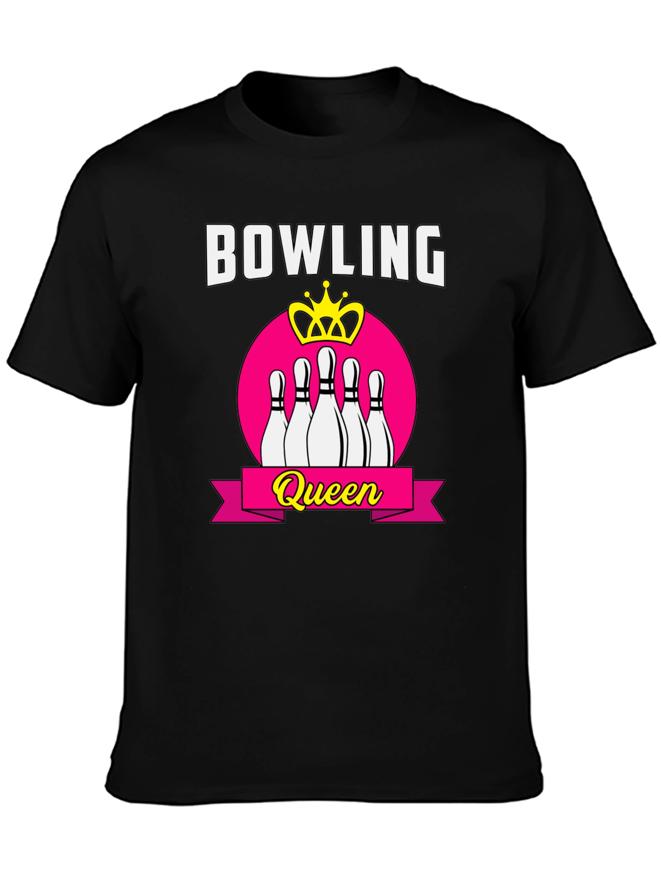 Bowling Queen Graphic T-Shirt